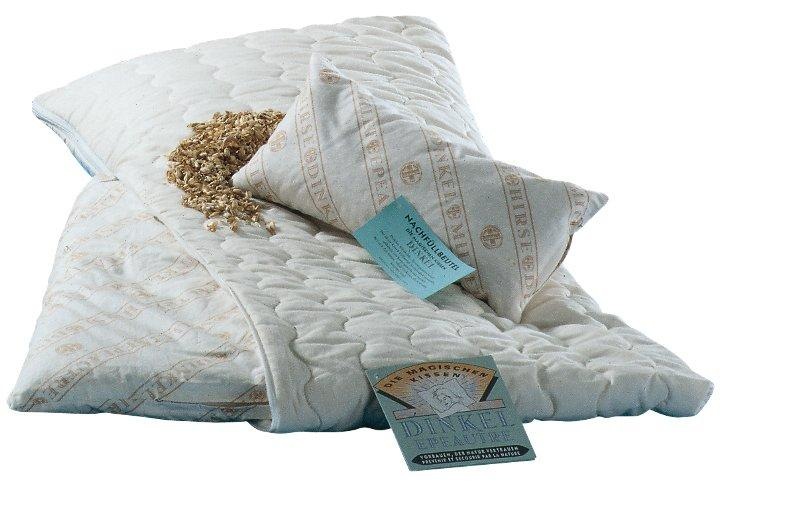 Image of billerbeck Naturkissen »Dinkelkissen mit Bezug«, Füllung: 100% Dinkelspelz (Spreu), mit Nachfüllbeutel Hülle: 100% Baumwolle, mit Reissverschluss, Bezug: 100% Baumwolle, naturbelassen, mit Baumwollvlies versteppt, (1 St.) bei Ackermann Versand Schweiz