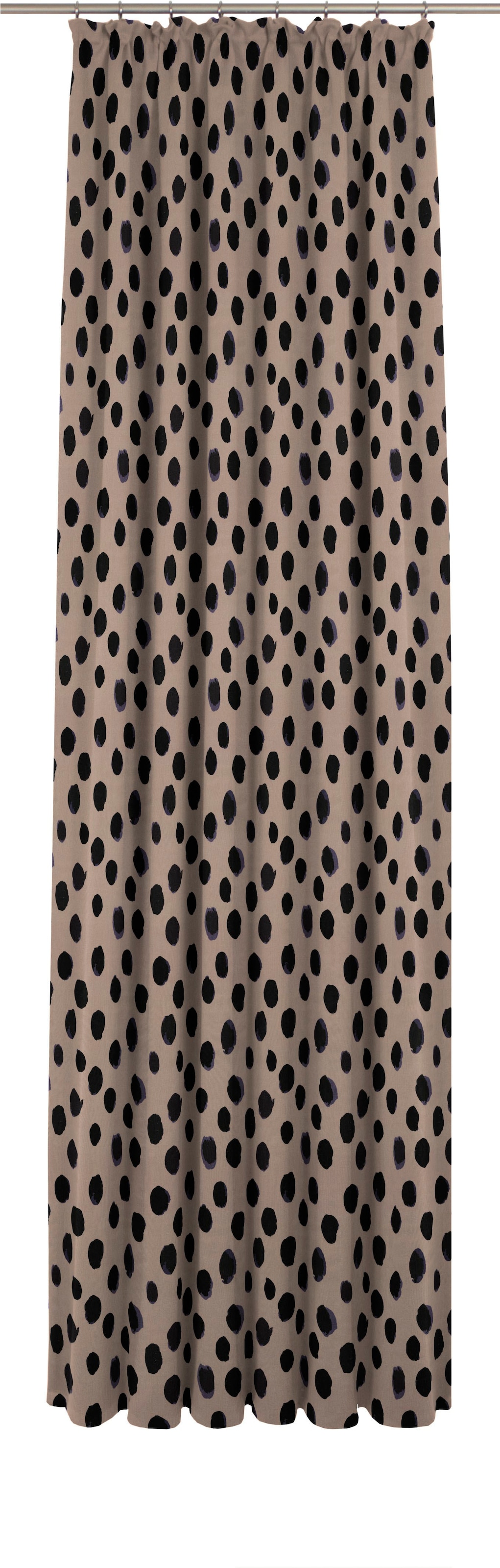Adam Vorhang »Dots« Kräuselband 1 Stk. tlg. aus Leinen und Bio-Baumwolle