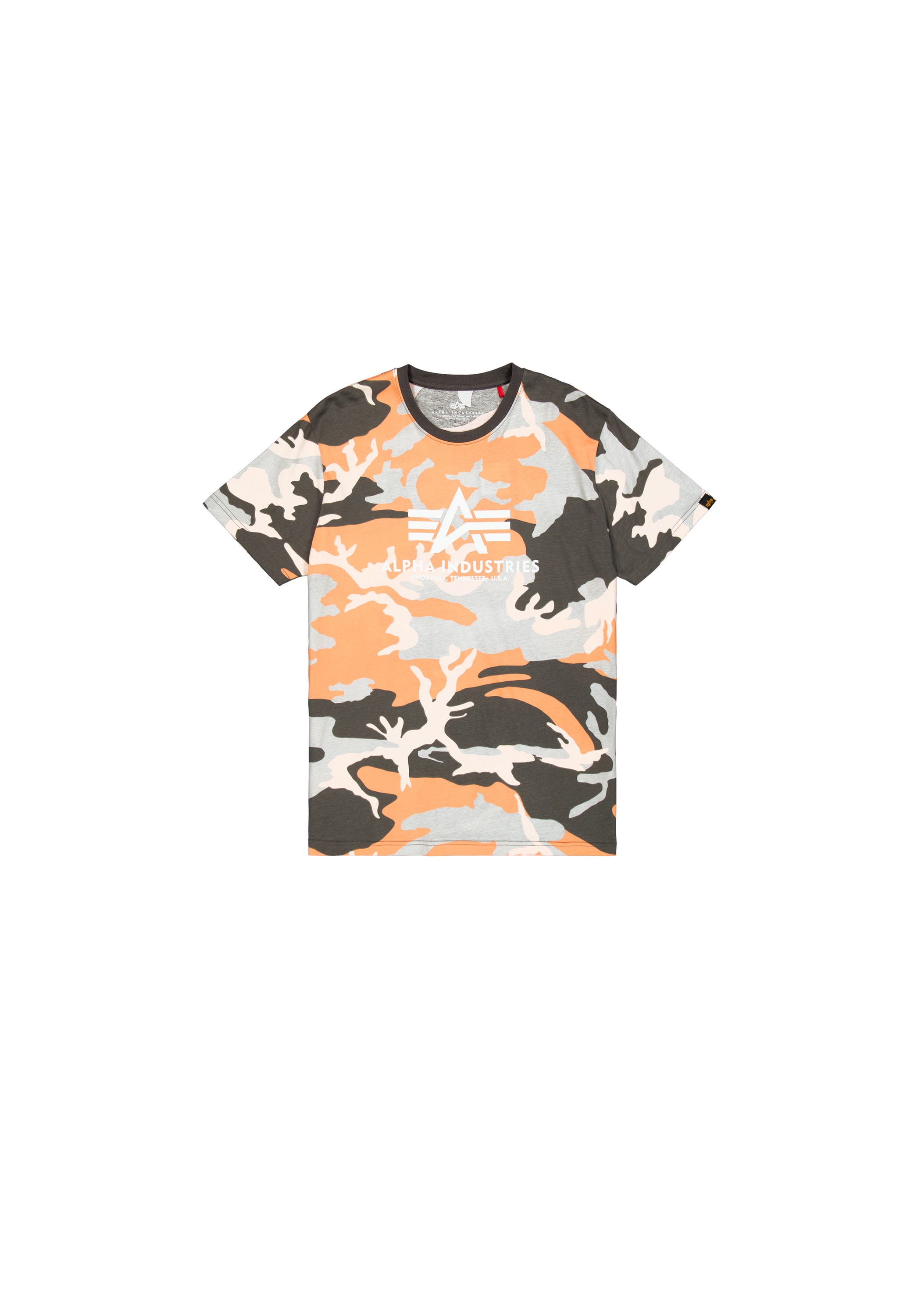 Image of Alpha Industries T-Shirt "Basic T-Shirt BL Camo PP"