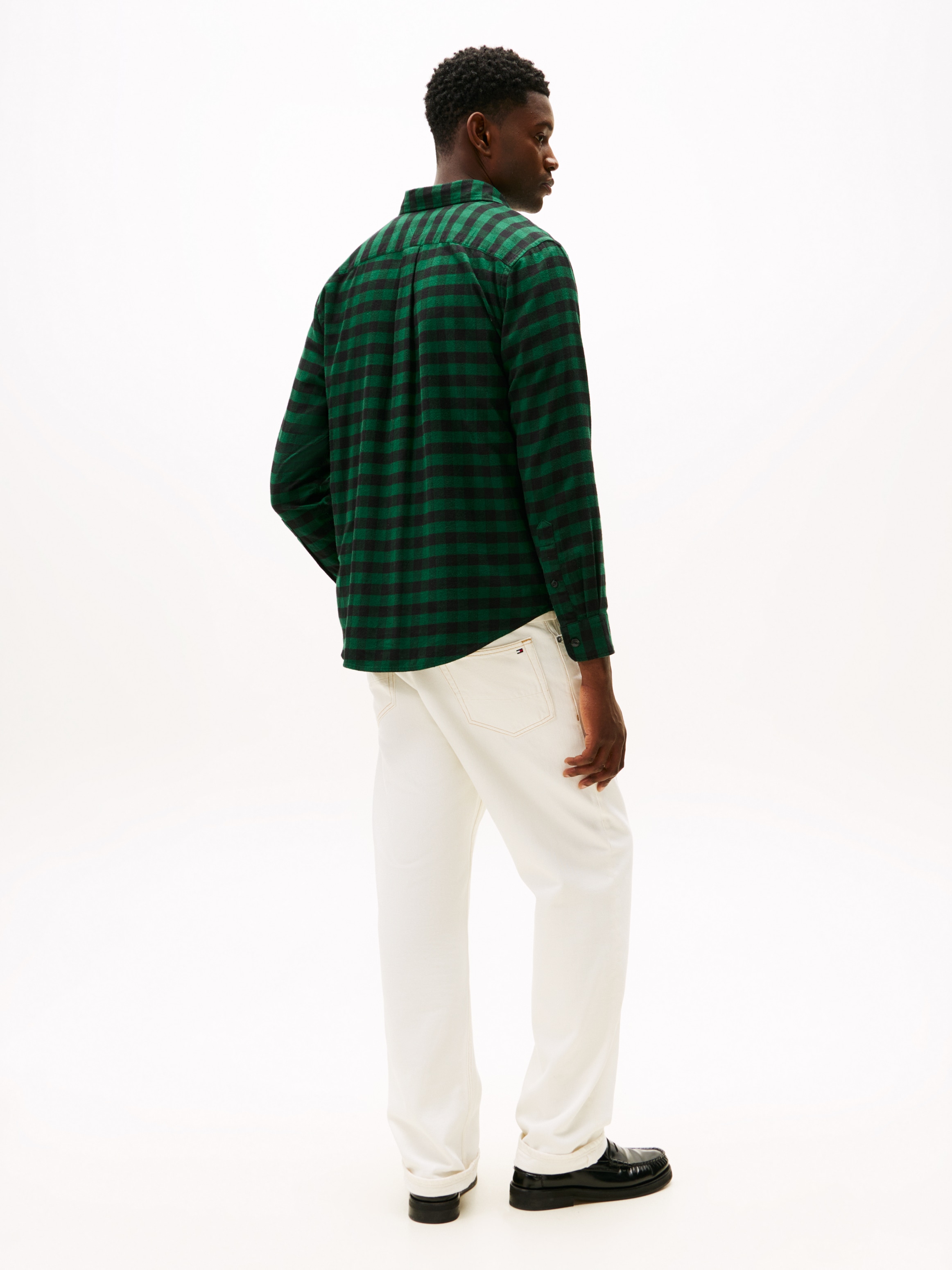 Tommy Hilfiger Langarmhemd »BUFFALO CHECK« regular fit, Kentkragen, kariert