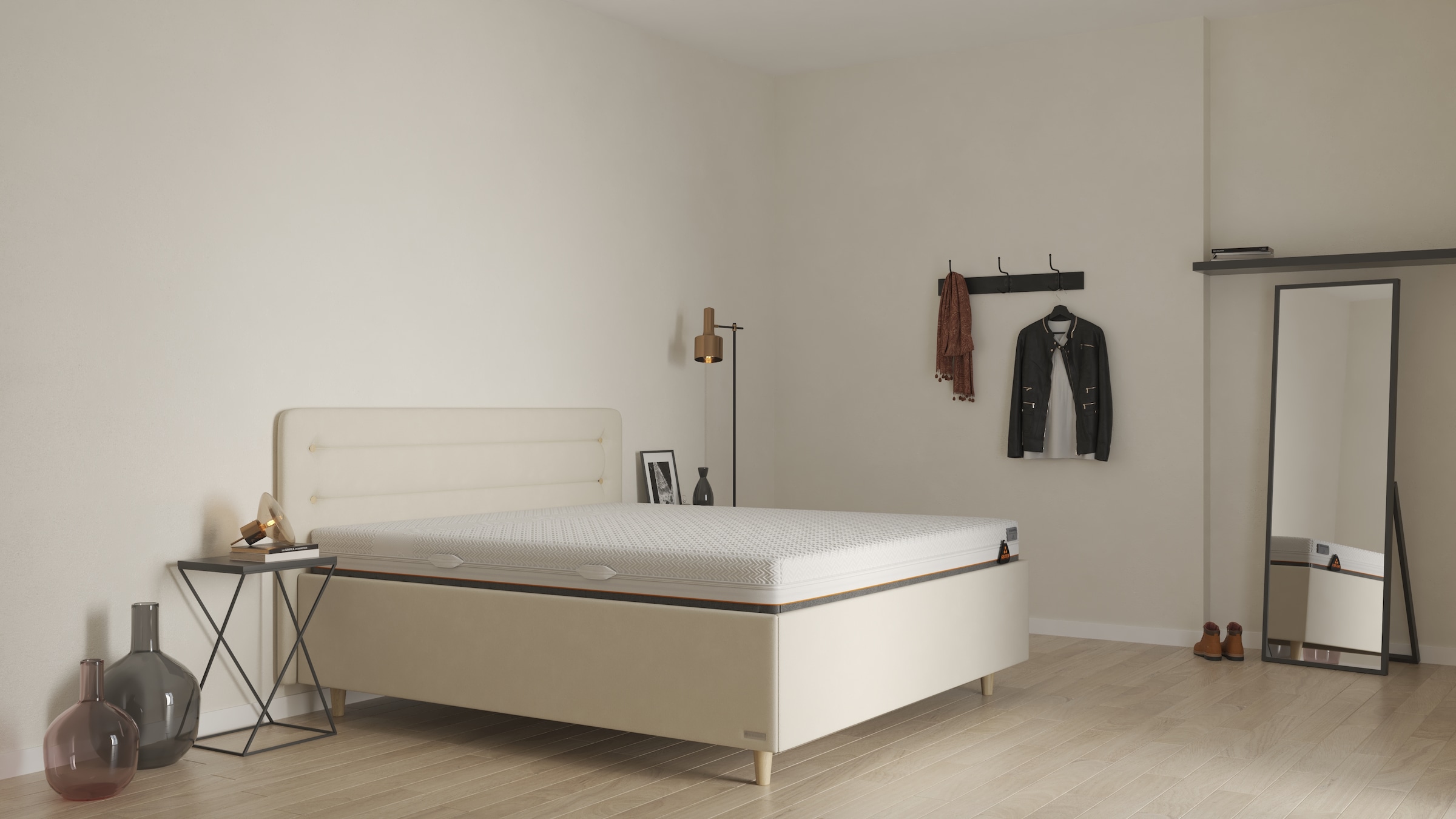 Schlaraffia Taschenfederkernmatratze »GELTEX® Quantum Touch Next 220 TFK«, 22 cm hoch, Raumgewicht: 45 kg/m³, 420 Federn, (1 St.), in vielen Grössen 90x200, 140x200 und auch in Sondergrössen erhältlich!