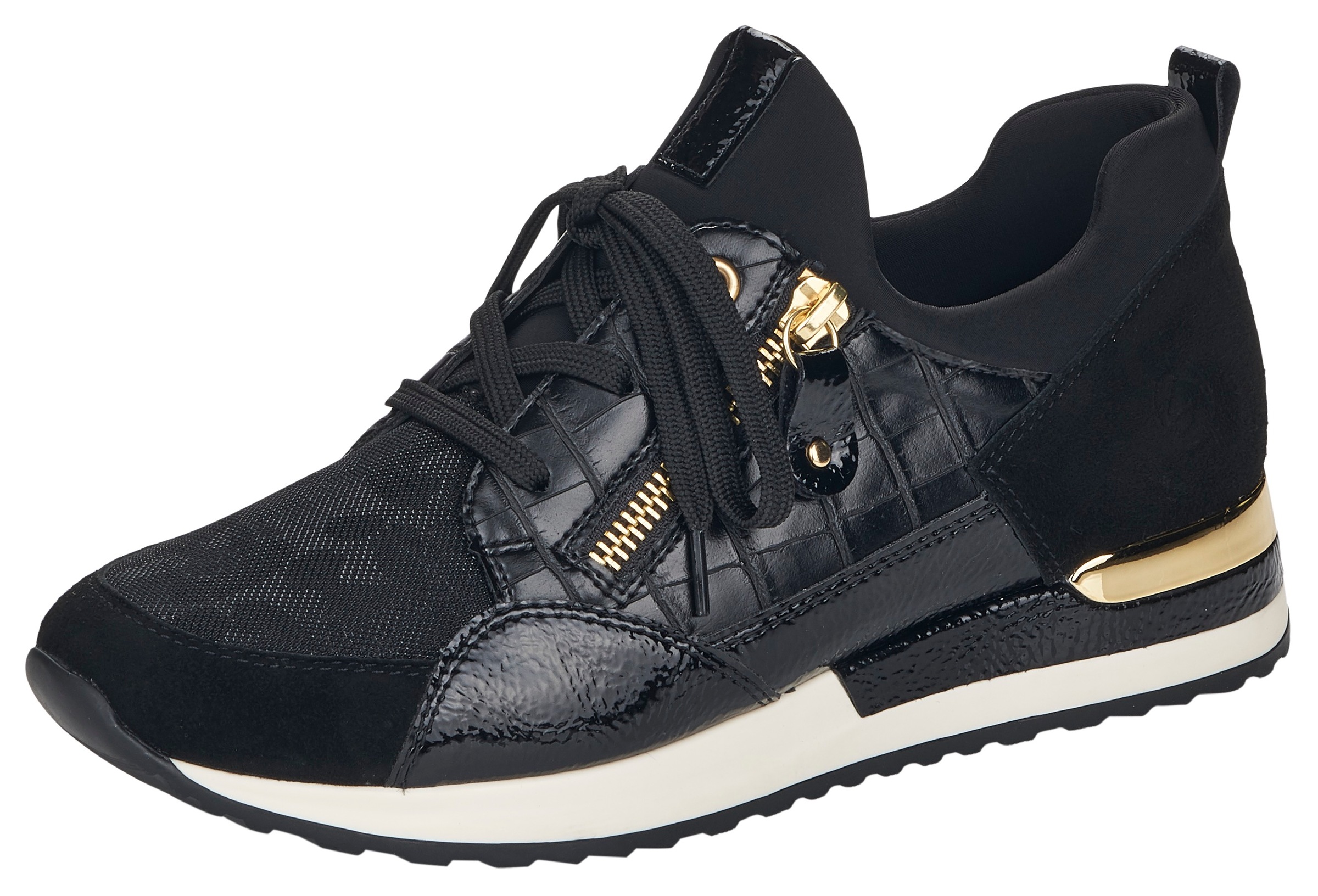 Image of Remonte Slip-On Sneaker, mit goldfarbenen Details bei Ackermann Versand Schweiz