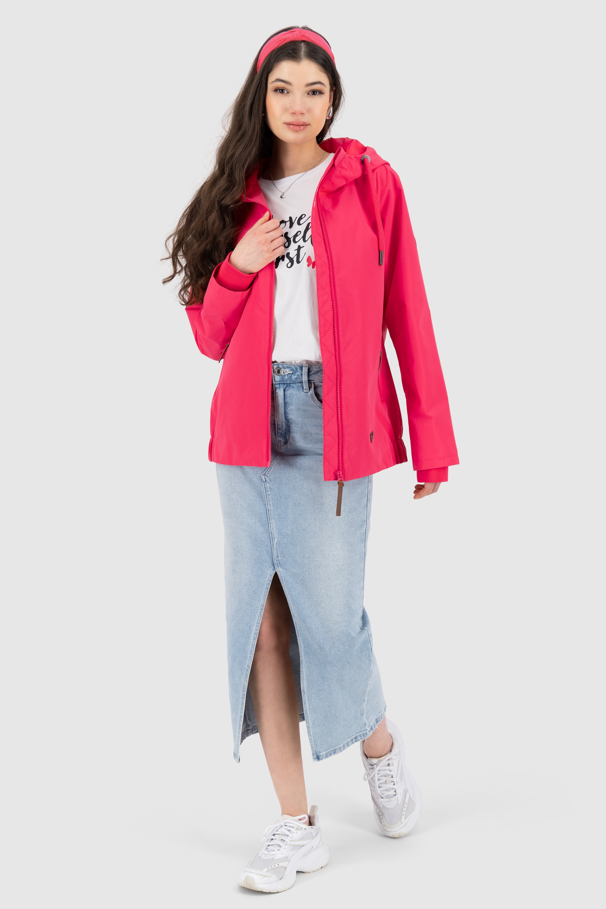 Alife & Kickin Sommerjacke »BETTYAKA«, mit Kapuze