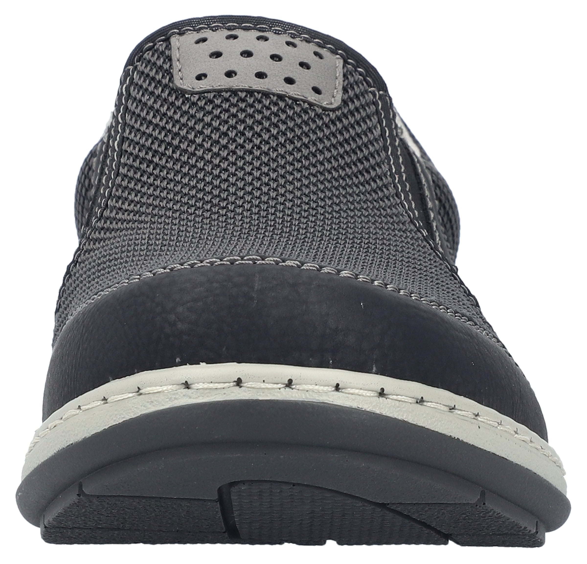 Rieker Slipper  , Slip-on Sneaker, Schlupfschuh, Halbschuh, Freizeitschuh mit Stretch