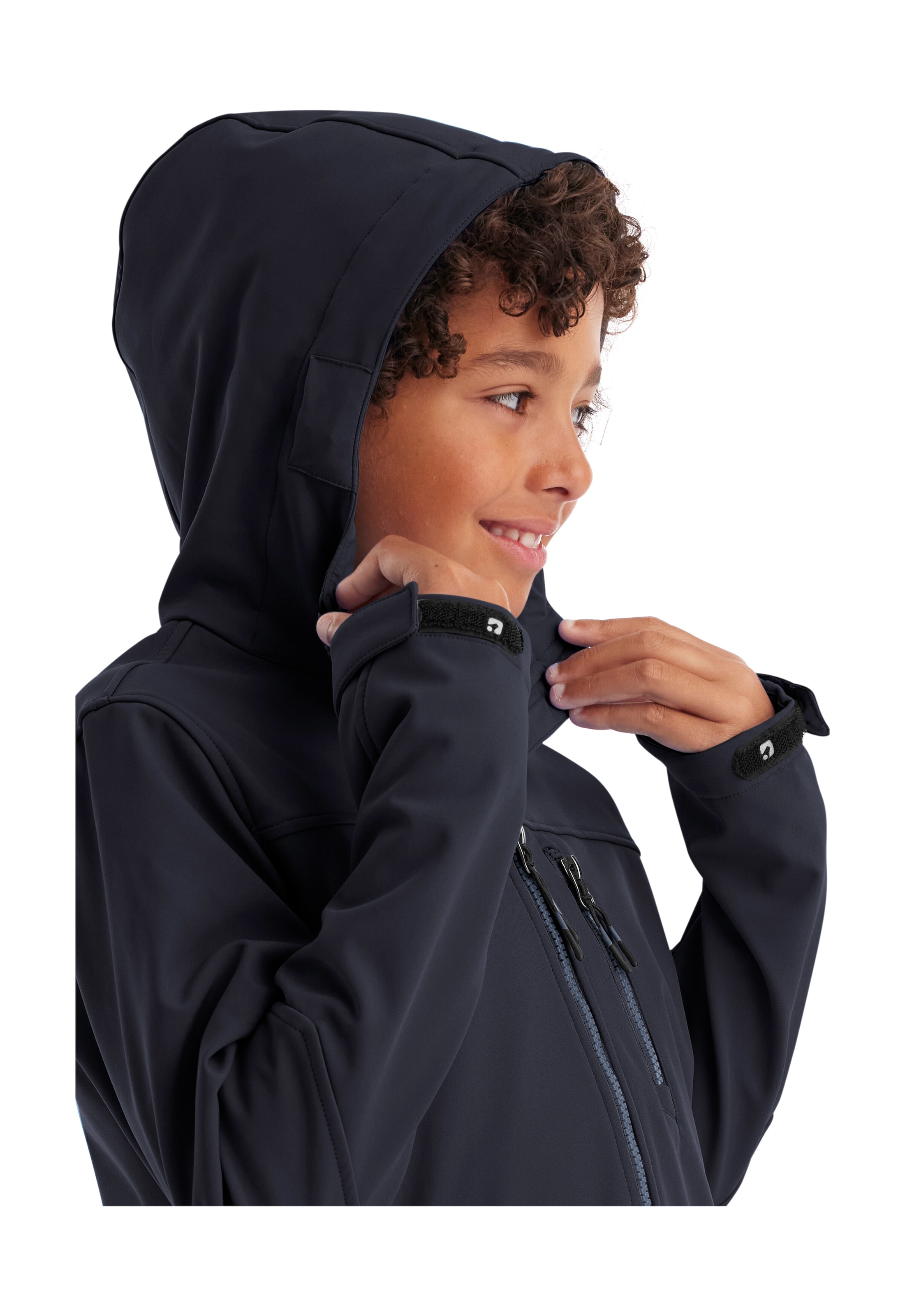 Killtec Veste softshell »Jungen Softshelljacke« Wasserabweisende Softshelljacke mit Fleece und verstellbaren Details