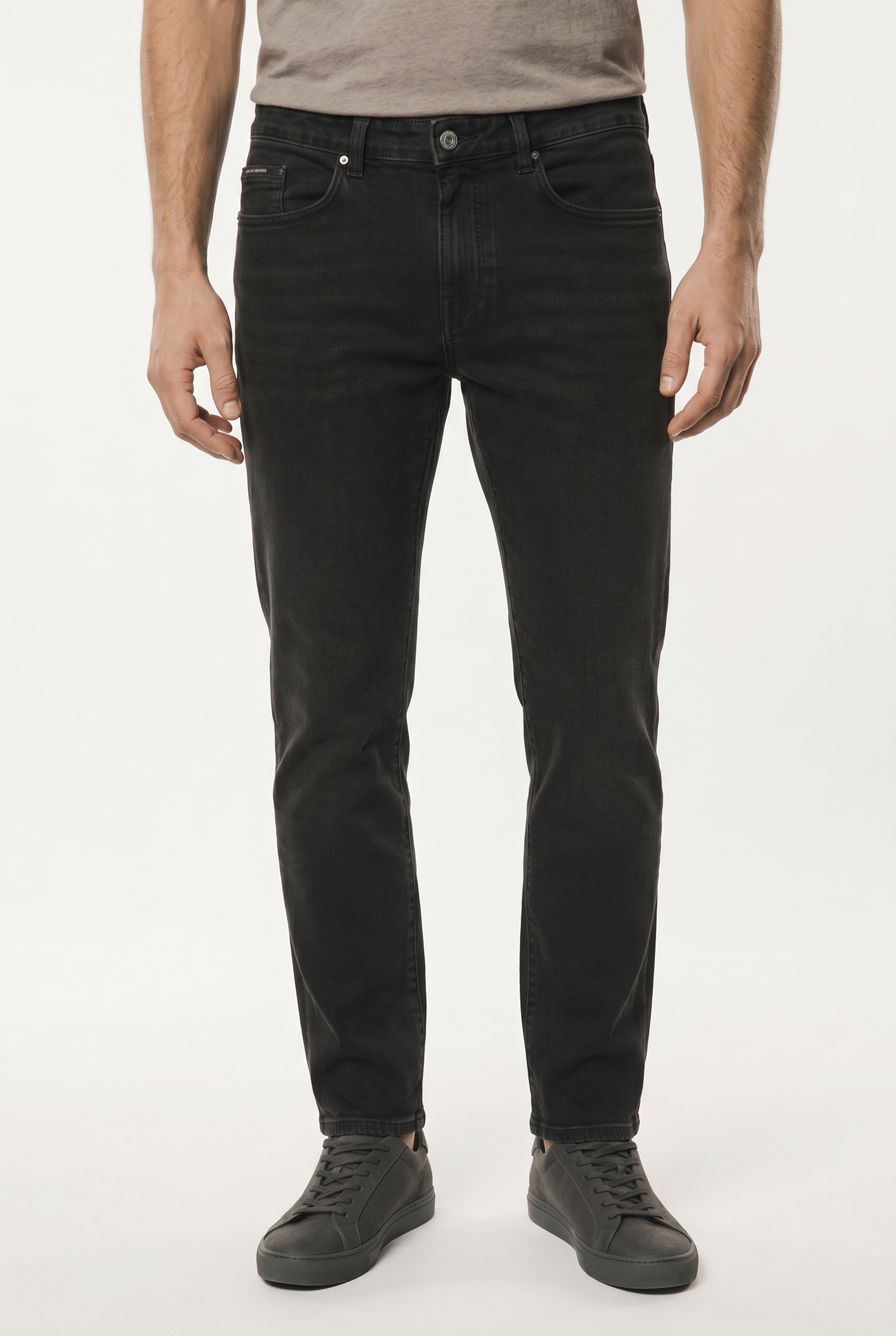Image of Marc OPolo DENIM Tapered-fit-Jeans Model Aric tapered aus Bio-Baumwoll-Mix