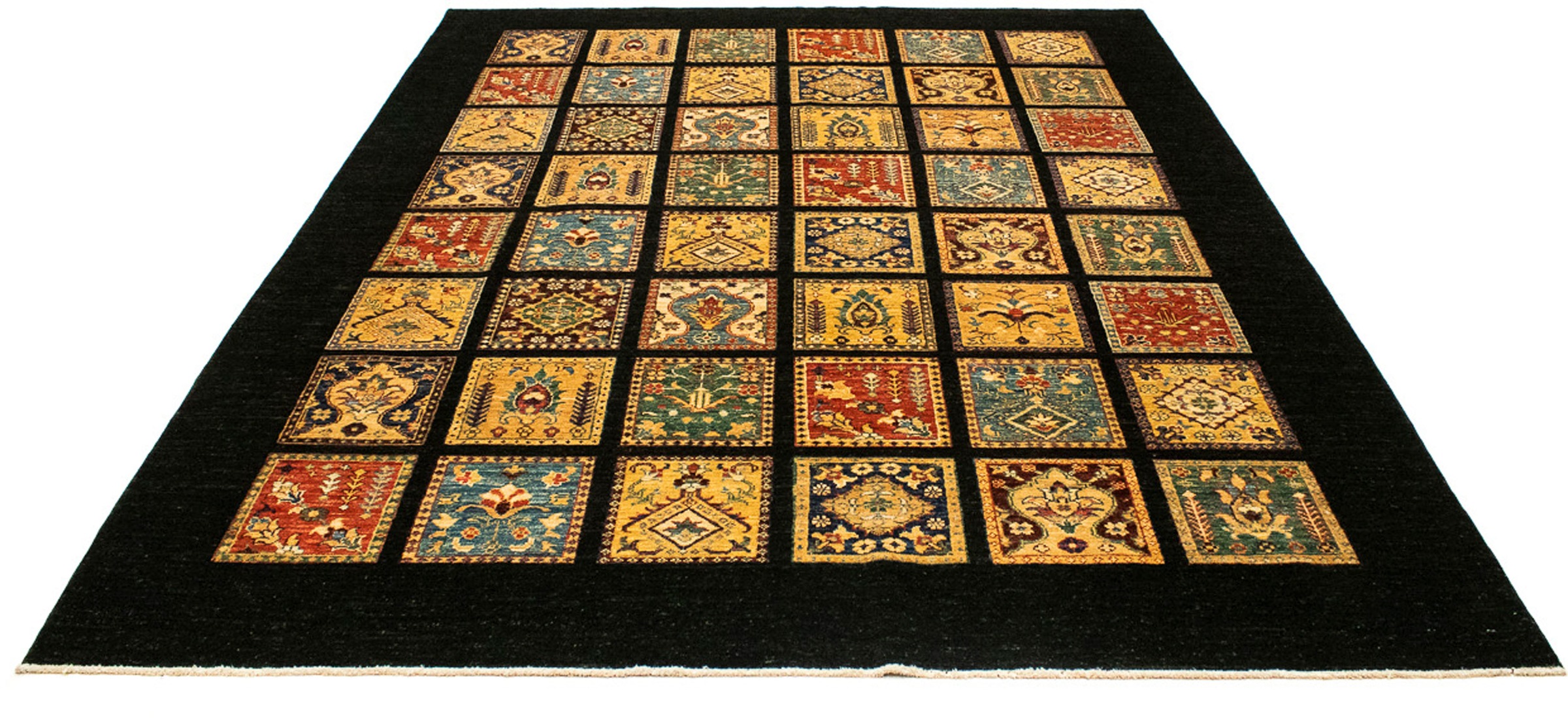 Image of morgenland Orientteppich »Ziegler - 255 x 196 cm - dunkelblau«, rechteckig, 6 mm Höhe, Wohnzimmer, Handgeknüpft, Einzelstück mit Zertifikat bei Ackermann Versand Schweiz