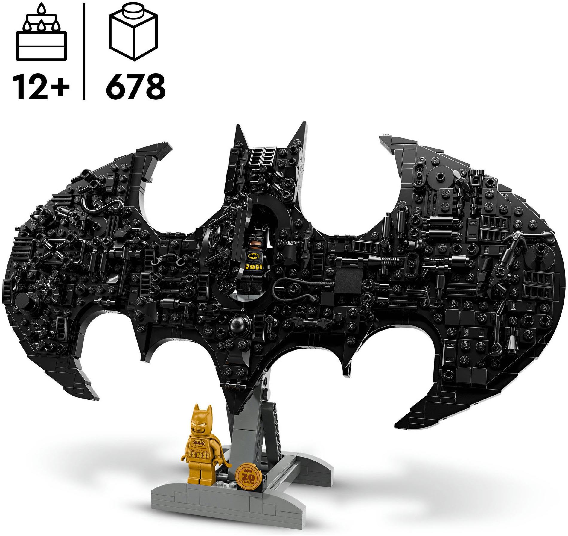 LEGO® Pions de construction »Batman Logo (76330), LEGO Super Heroes«