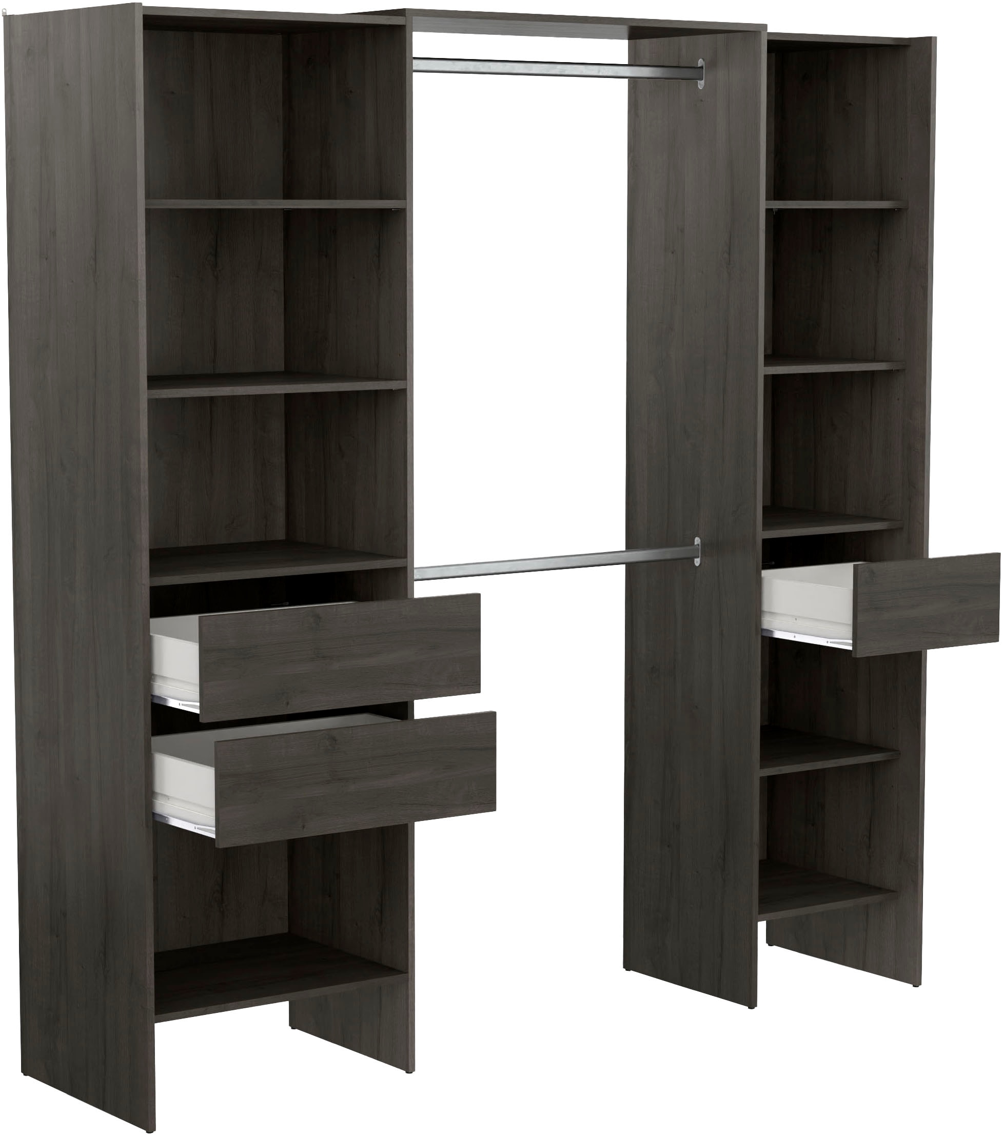 Demeyere GROUP Armoire vestiaire »MIAMI Schranckinneneinrichtung vergrösserbar« Extensible jusqu'à une largeur de 190 cm