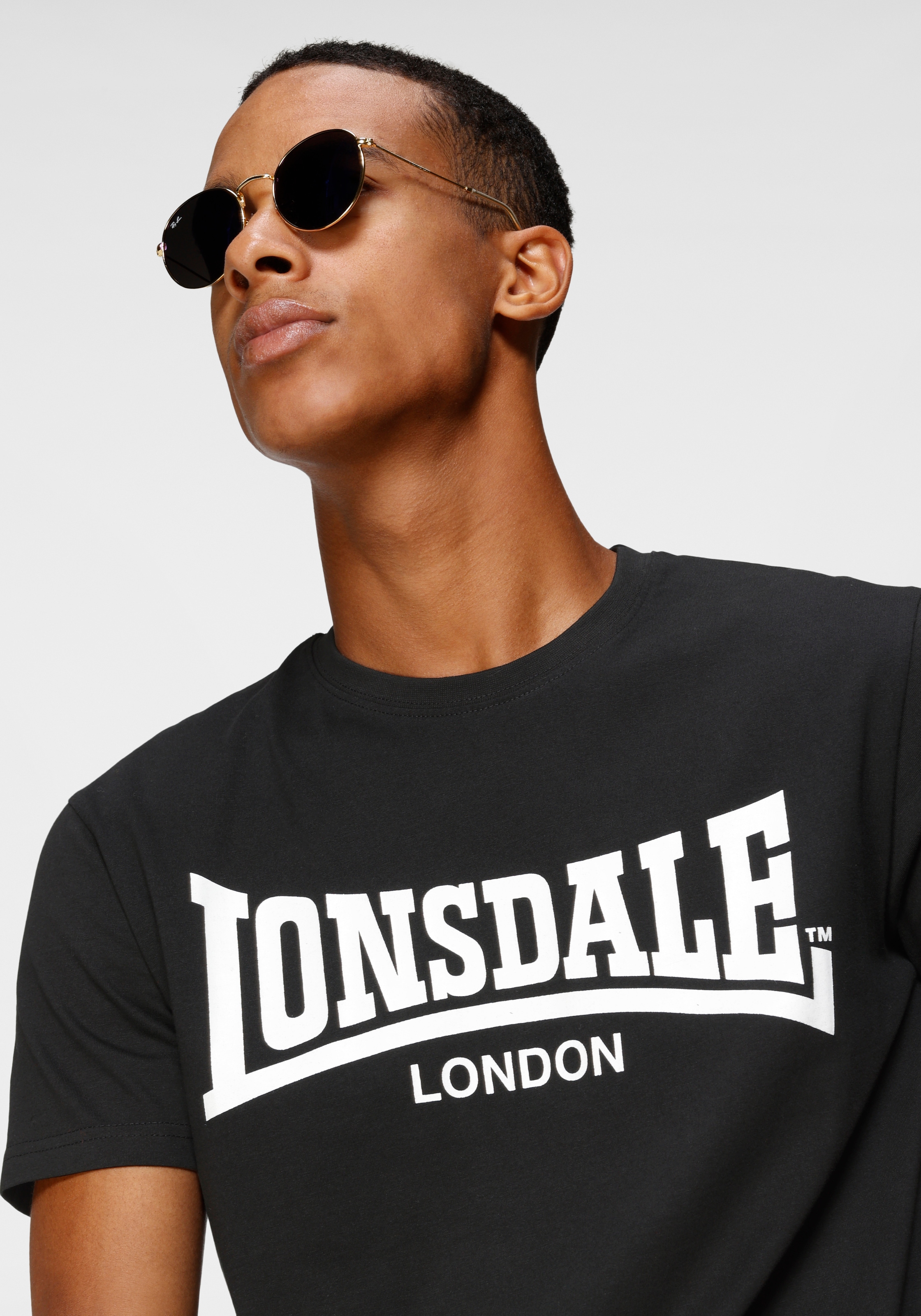 Lonsdale T-Shirt »PIDDINGHOE«, (Packung, 2 tlg., 2er-Pack)