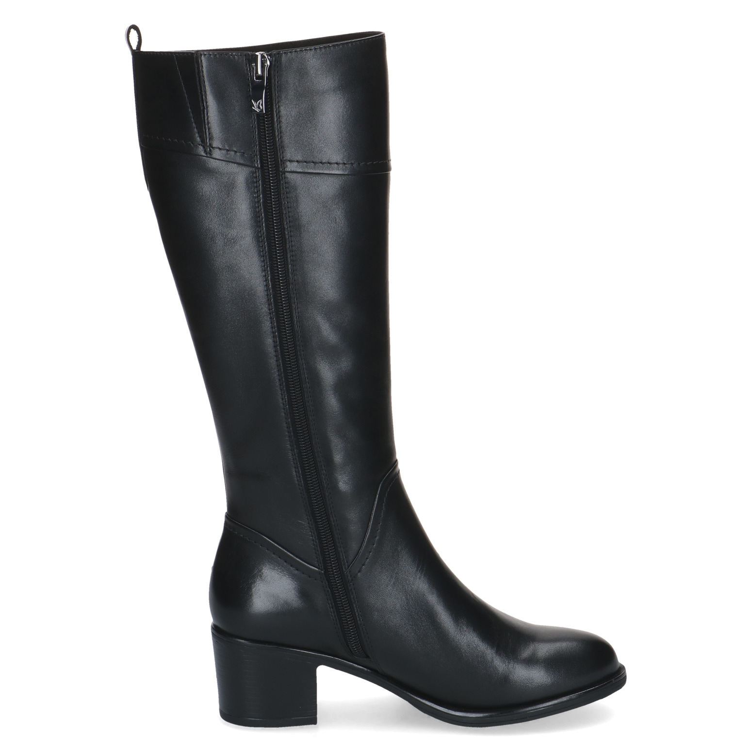Caprice Stiefel  Blockabsatz, Langschaftstiefel mit praktischem Innenreissverschluss
