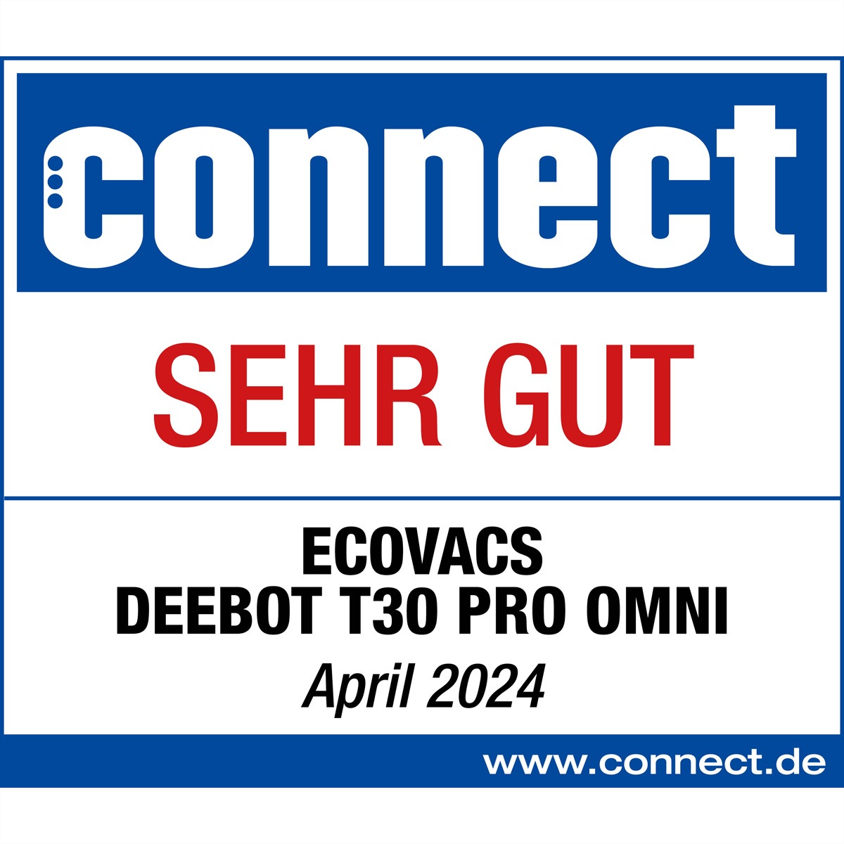 ECOVACS Saugroboter »Ecovacs Saugwischroboter T30 Pro OMNI, Deebot«