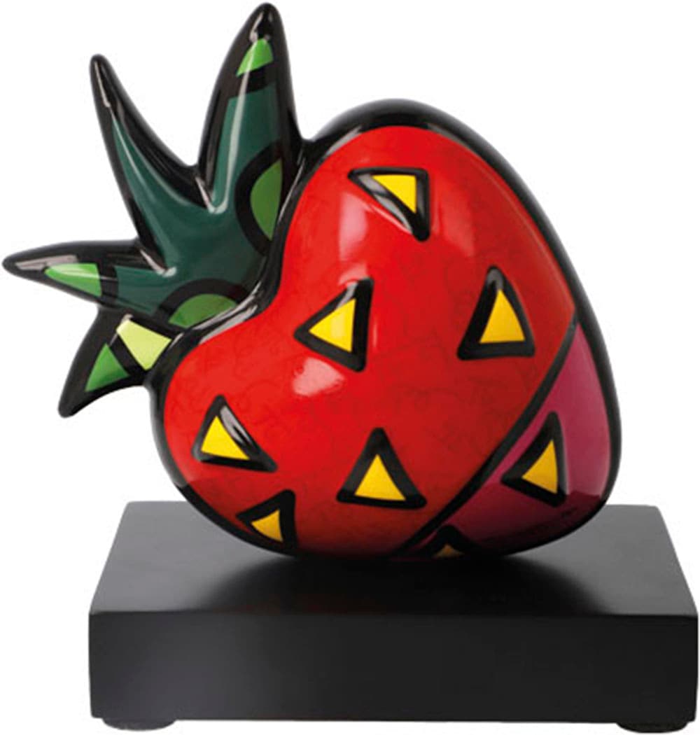 Image of Goebel Dekofigur "Romero Britto - Strawberry"