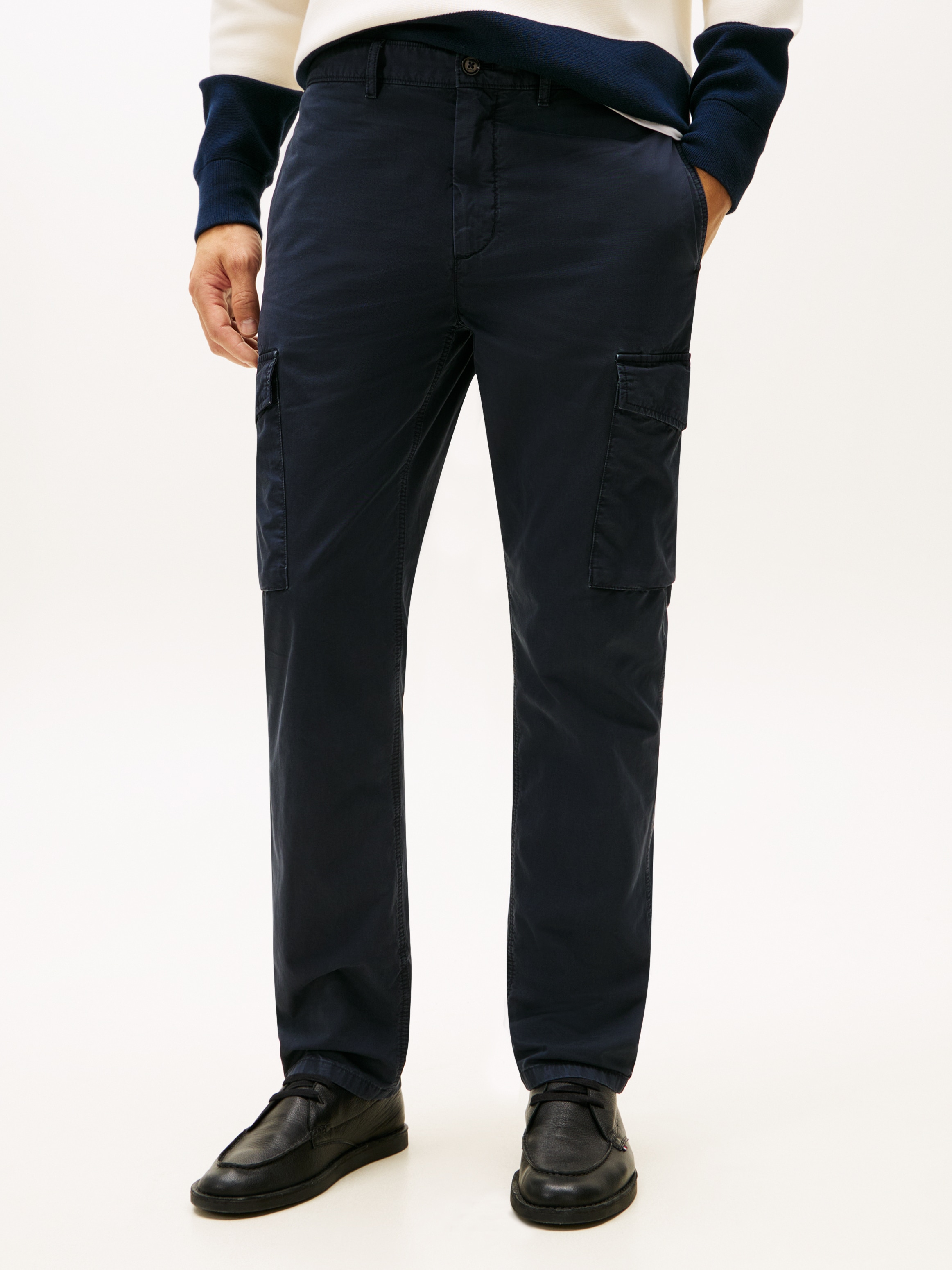Tommy Hilfiger Pantalon cargo »DENTON LW TWILL«  Straight Fit, Baumwolle