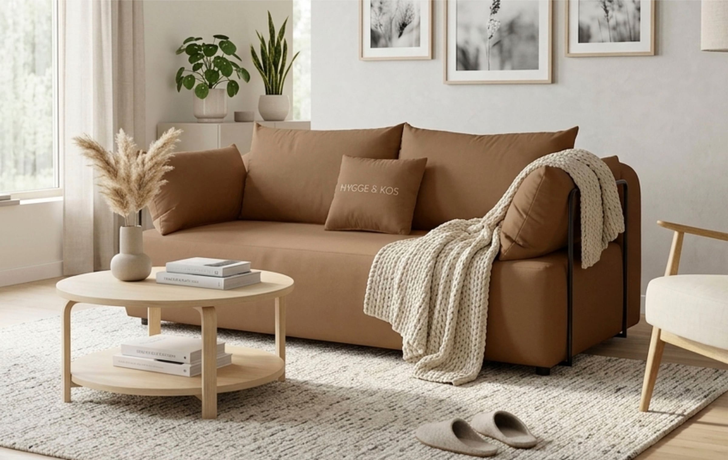 Image of COLLECTION AB Schlafsofa "Maria, B: 191 cm, Liegefl. 143x190 cm" Bettfunktion & Bettkasten, Federkern & Zierkissen, freistehend
