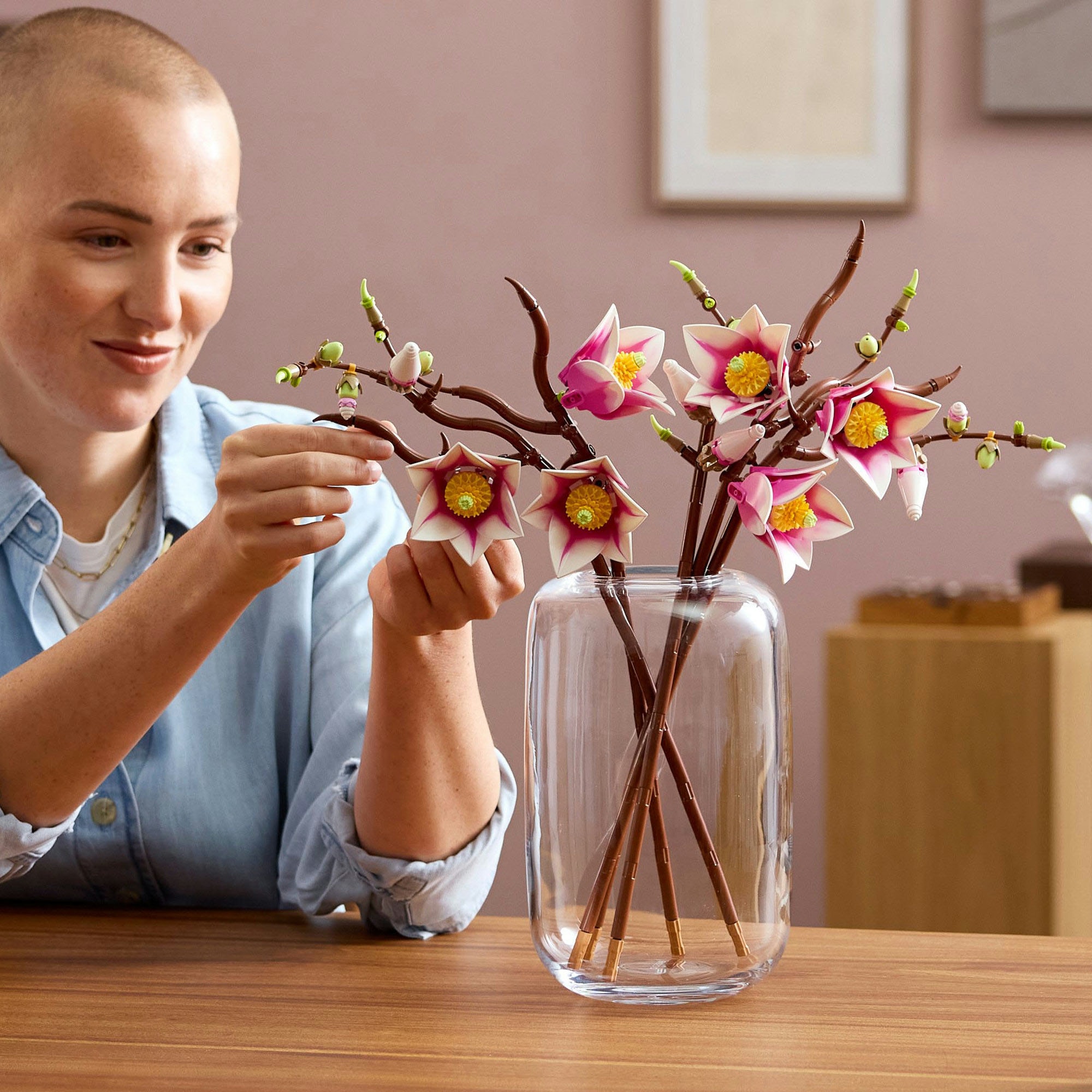 LEGO® Konstruktionsspielsteine »Magnolienzweige (11510), LEGO Botanicals«