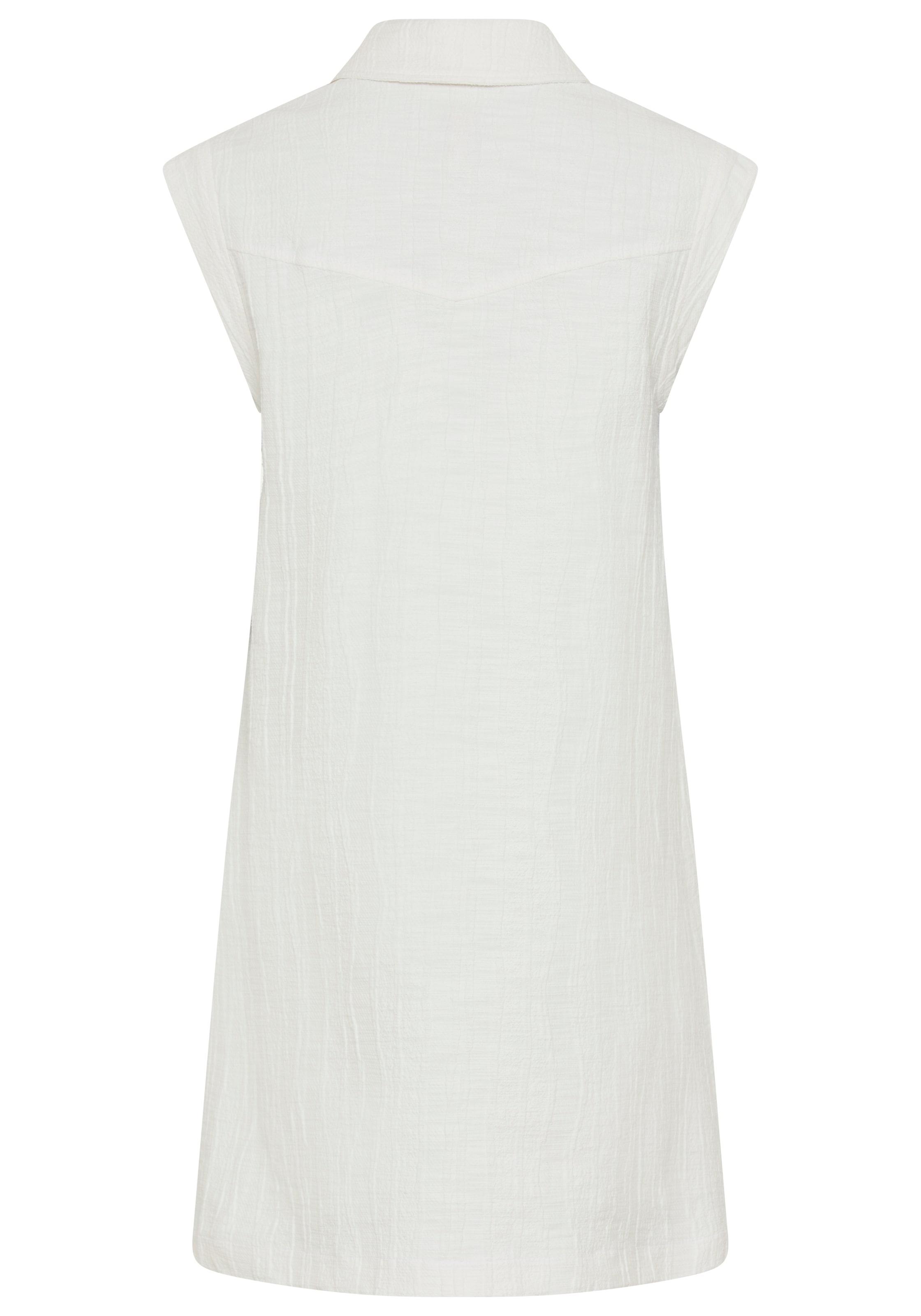 BOSS ORANGE Mini-robe »Daratela Premium Damenmode« Poches poitrine avec col à revers, sans manches