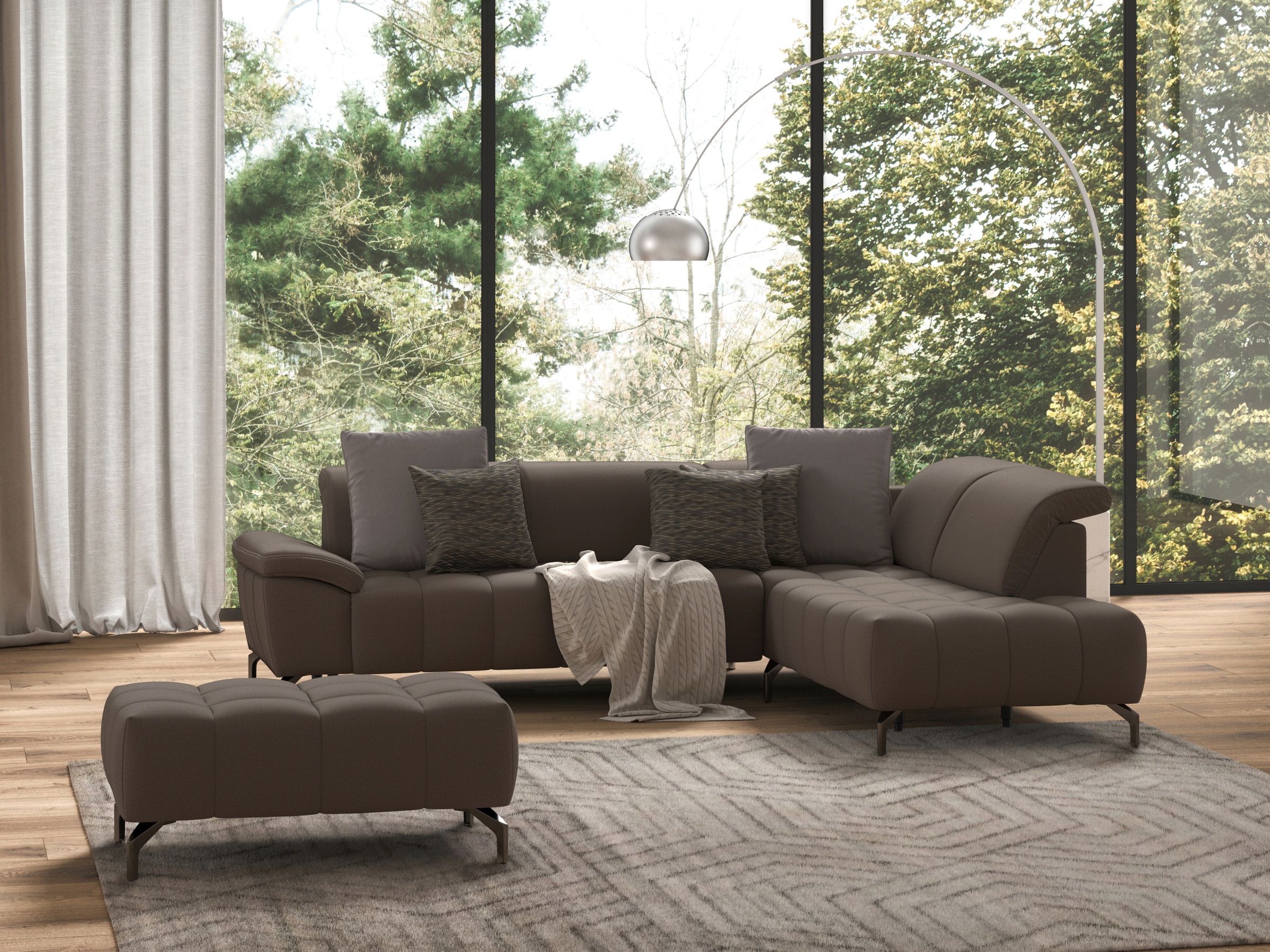 sit&more Hocker »Cool«, mit schwarzen Füssen