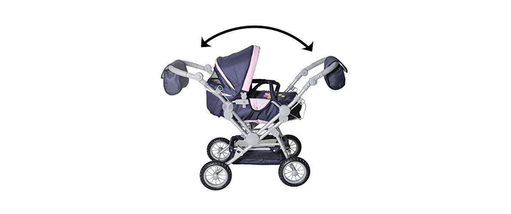 Knorrtoys® Kombi-Puppenwagen »Twingo S "My little Princess"«