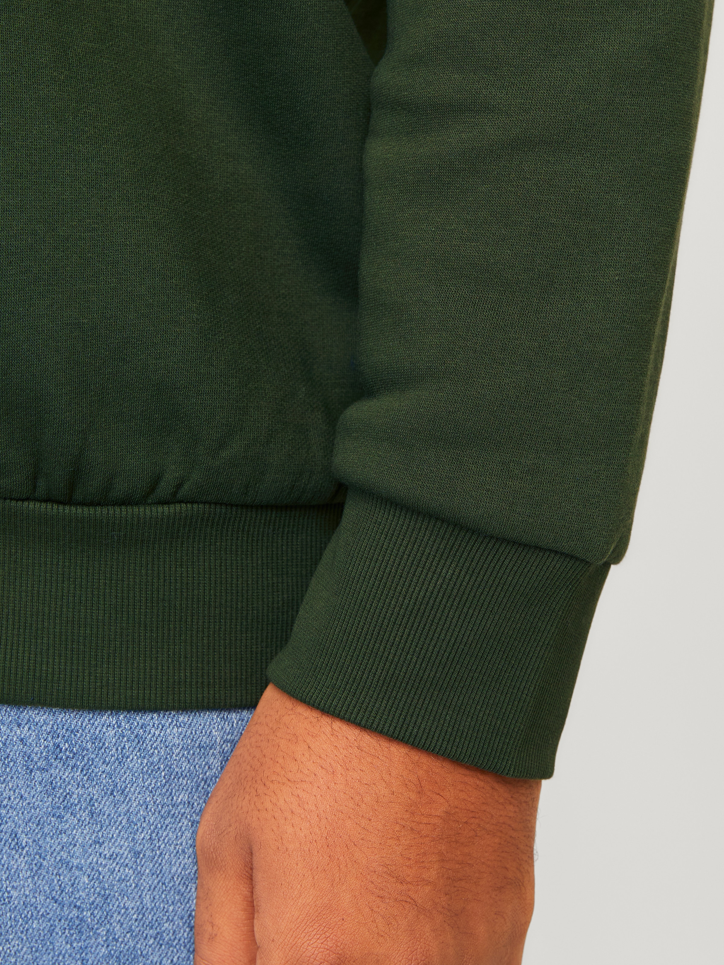 Jack & Jones PlusSize Hoodie »JJELOGO SWEAT HOOD 2 COL 24/25 NOOS PLS«, mit Logo Frontprint