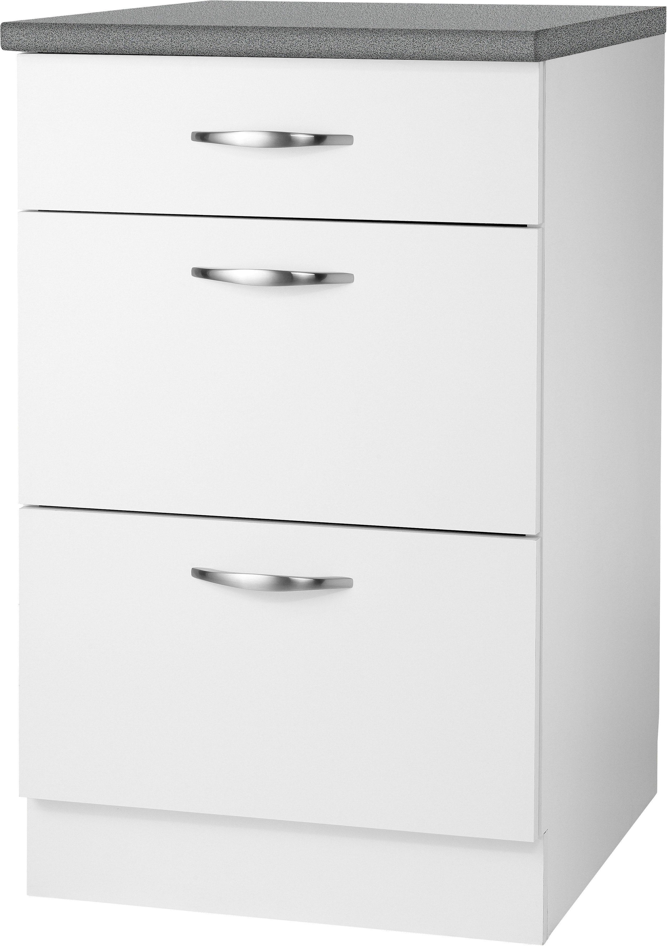 Image of wiho Küchen Unterschrank »Peru«, Breite 50 cm, mit 3 Schubladen bei Ackermann Versand Schweiz