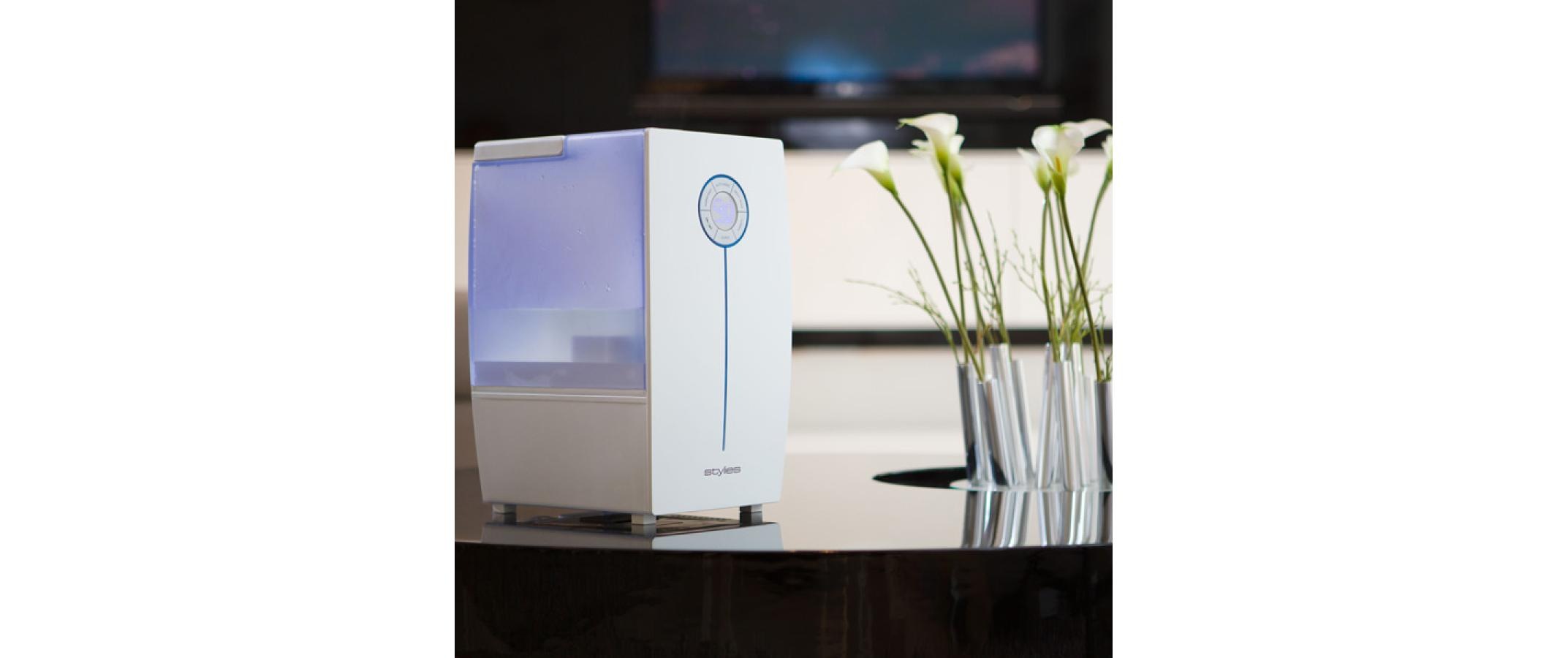 Luftbefeuchter »Stylies by Koenig Ultraschall Hera Weiss«, 7,5 l Wassertank
