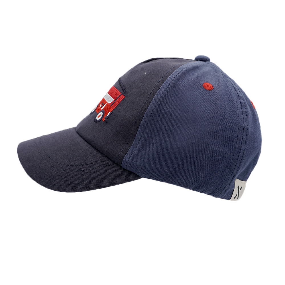 MAXIMO Baseball Cap Feuerwehr-Motiv, mit Stickerei, mit Klettverschluss, Baumwolle