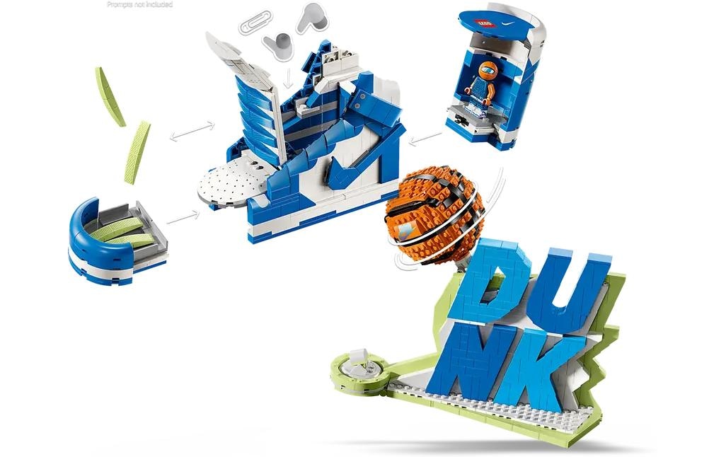 LEGO® Pions de construction »Nike Dunk X 1180 Teile« Nike Dunk Modell für Sneaker-Fans