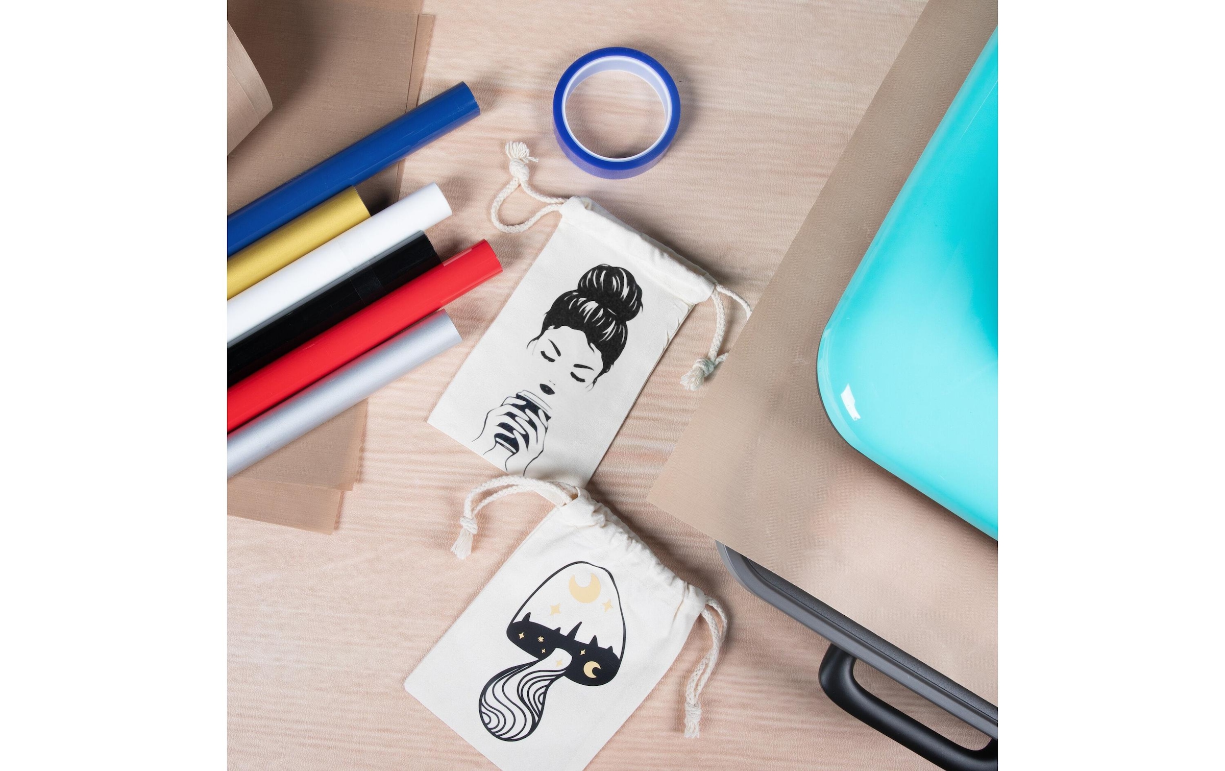 LOKLIK Film de décoration »Bündel und Pakete« Ihre umfassende Lösung zum Heisspressen