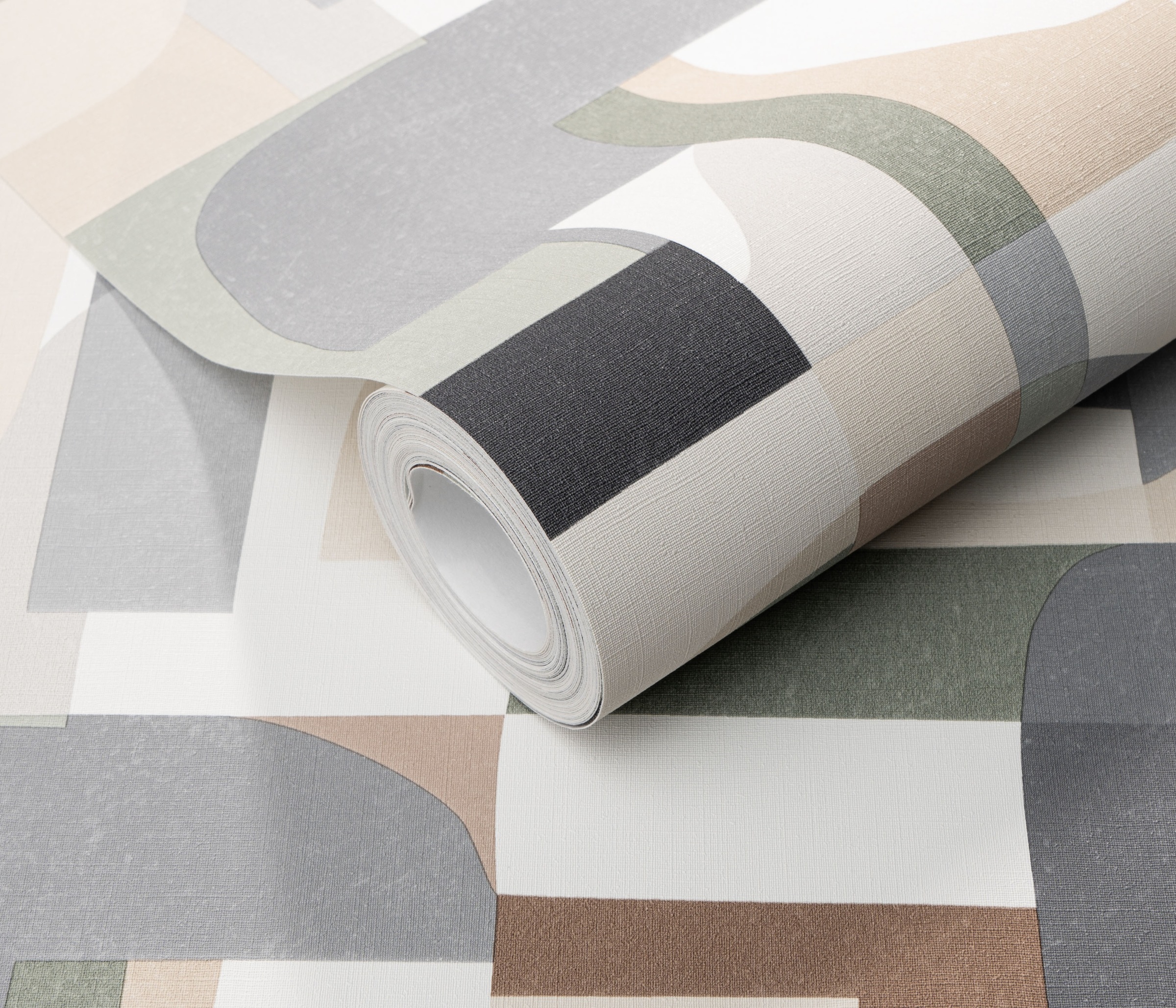 Erismann Vliestapete »Vliestapete FRAGMENT« Retro | abstrakt | geometrisch | kontrastfarbene Details | mehrfarbig leicht strukturiert Phthalate frei