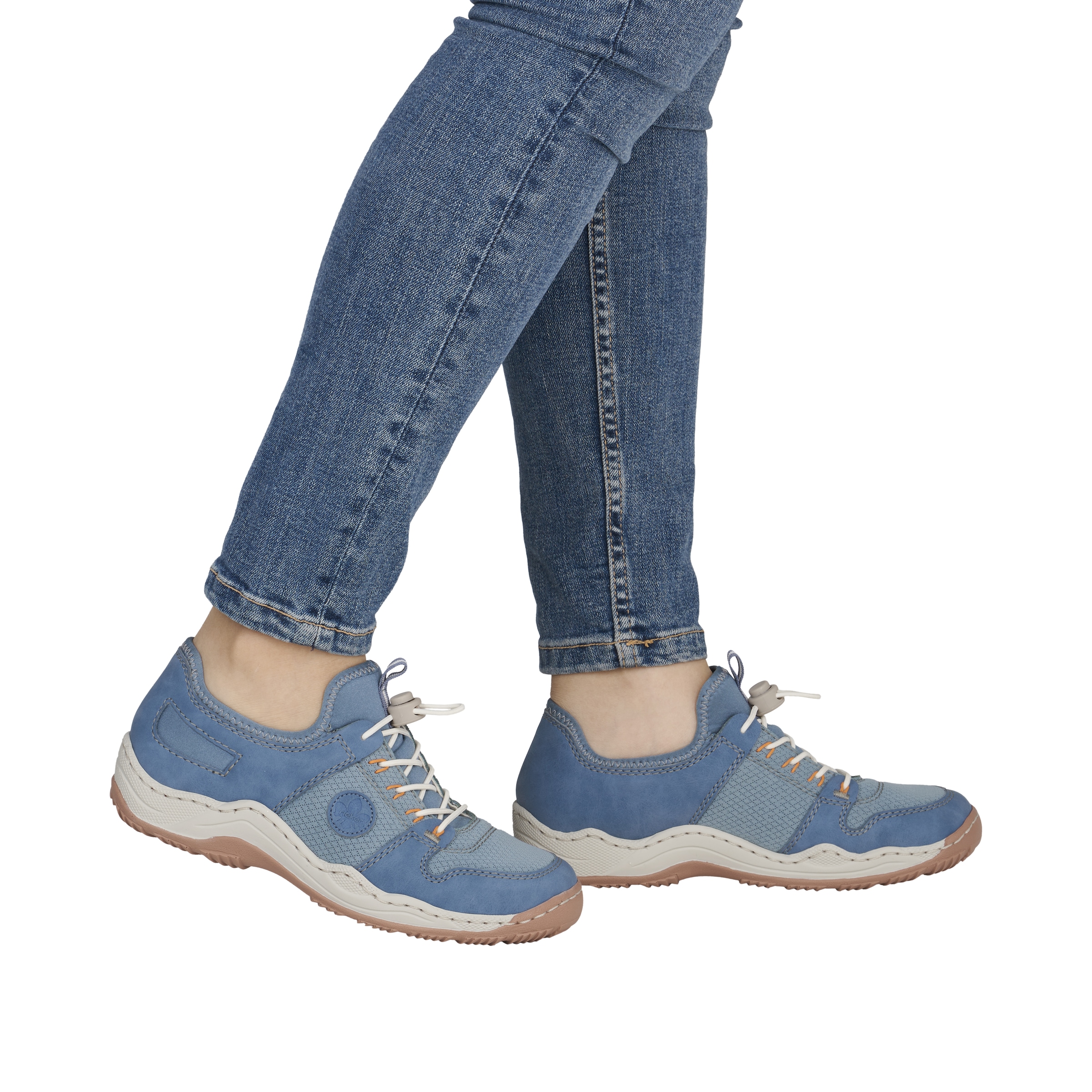 Rieker Slip-On Sneaker  Slipper, Schlupfschuh, Freizeitsneaker mit Schnellverschluss