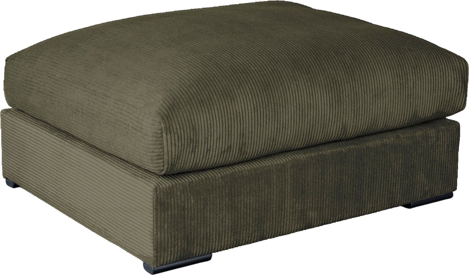 Image of Home affaire Polsterhocker "Casa XL, B: 101 cm" Mega-Hocker, in Cord oder Chenille-Struktur, Federkern