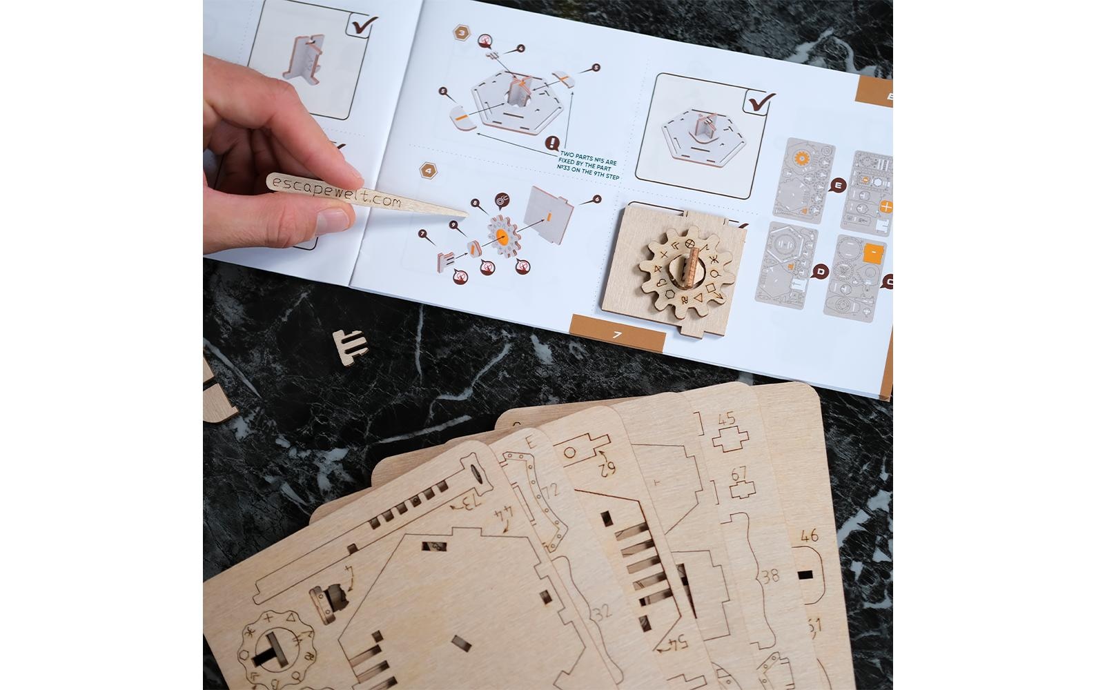   Pions de construction »Escape Welt Fort Knox Box Pro Bausatz«