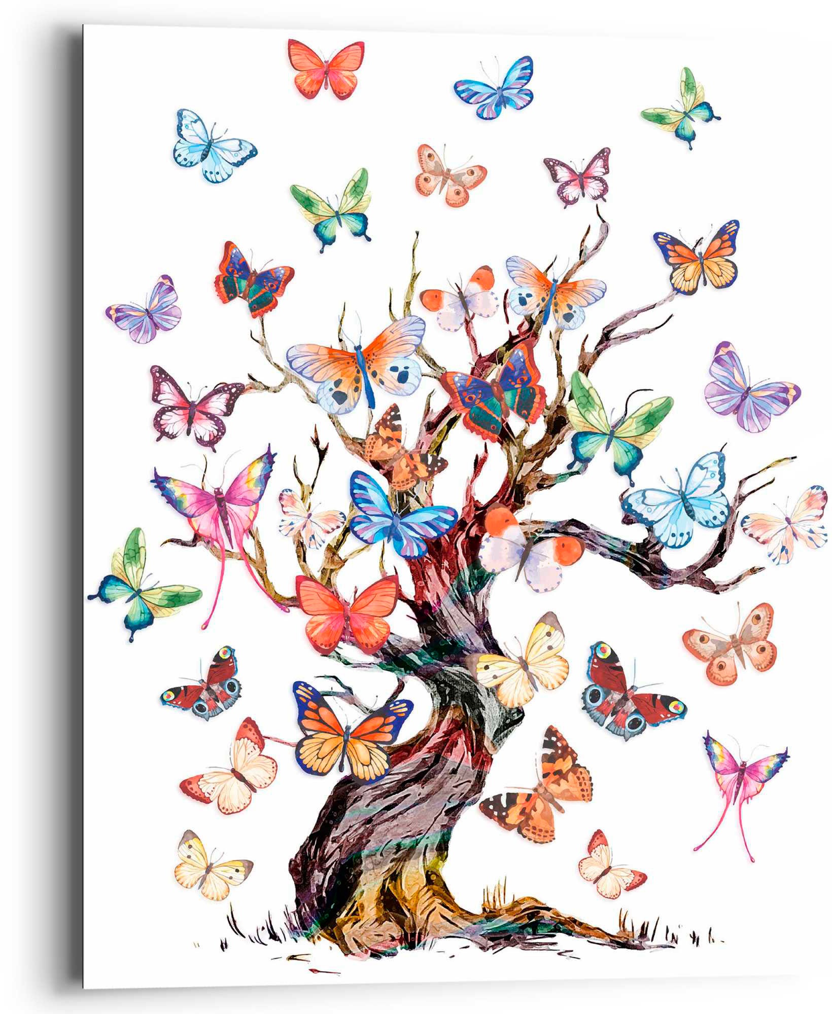 Image of Reinders Deco-Panel "Schmetterling Baum"