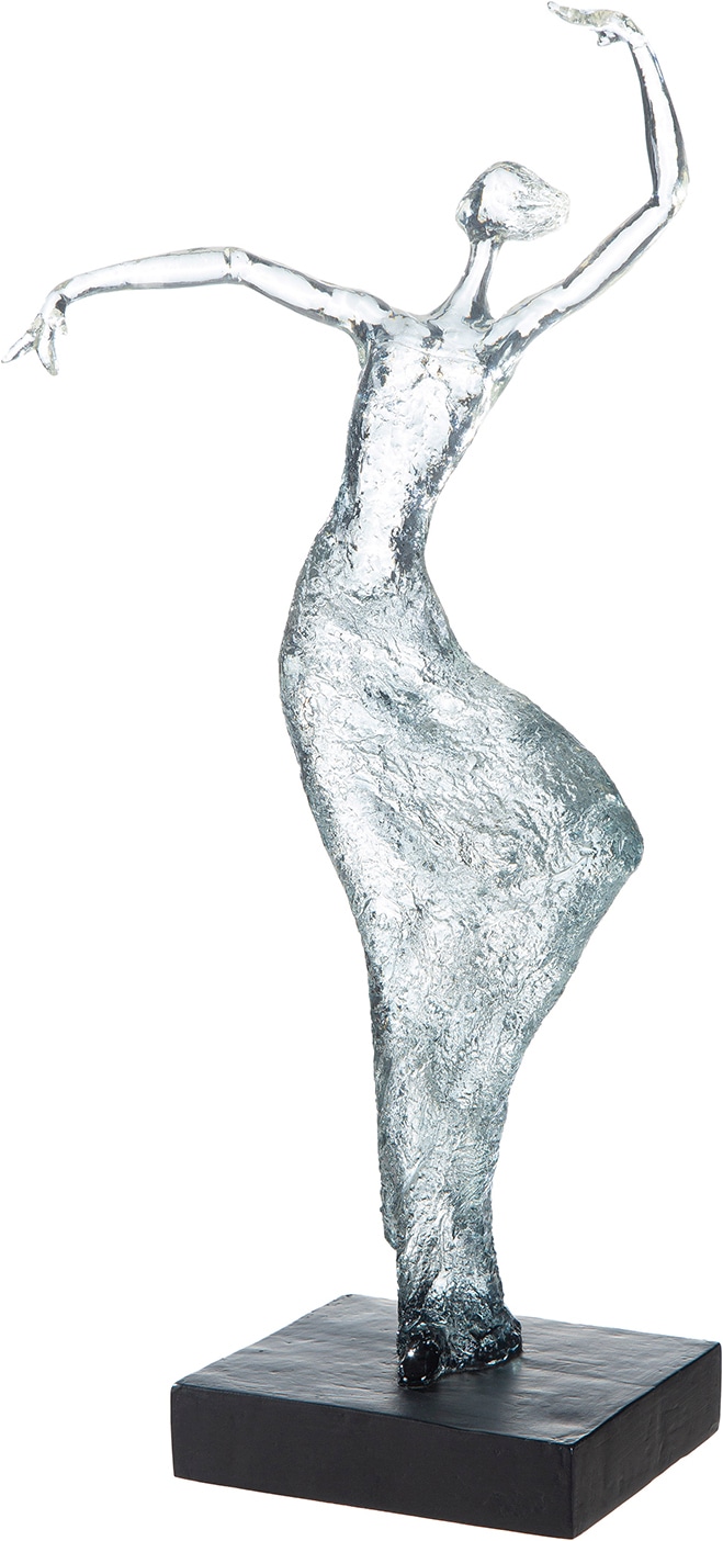 Image of GILDE Skulptur "Skulptur Seelentanz klar; schwarz" Harmonie Innigkeit Ruhe Emotion Kunstfigur