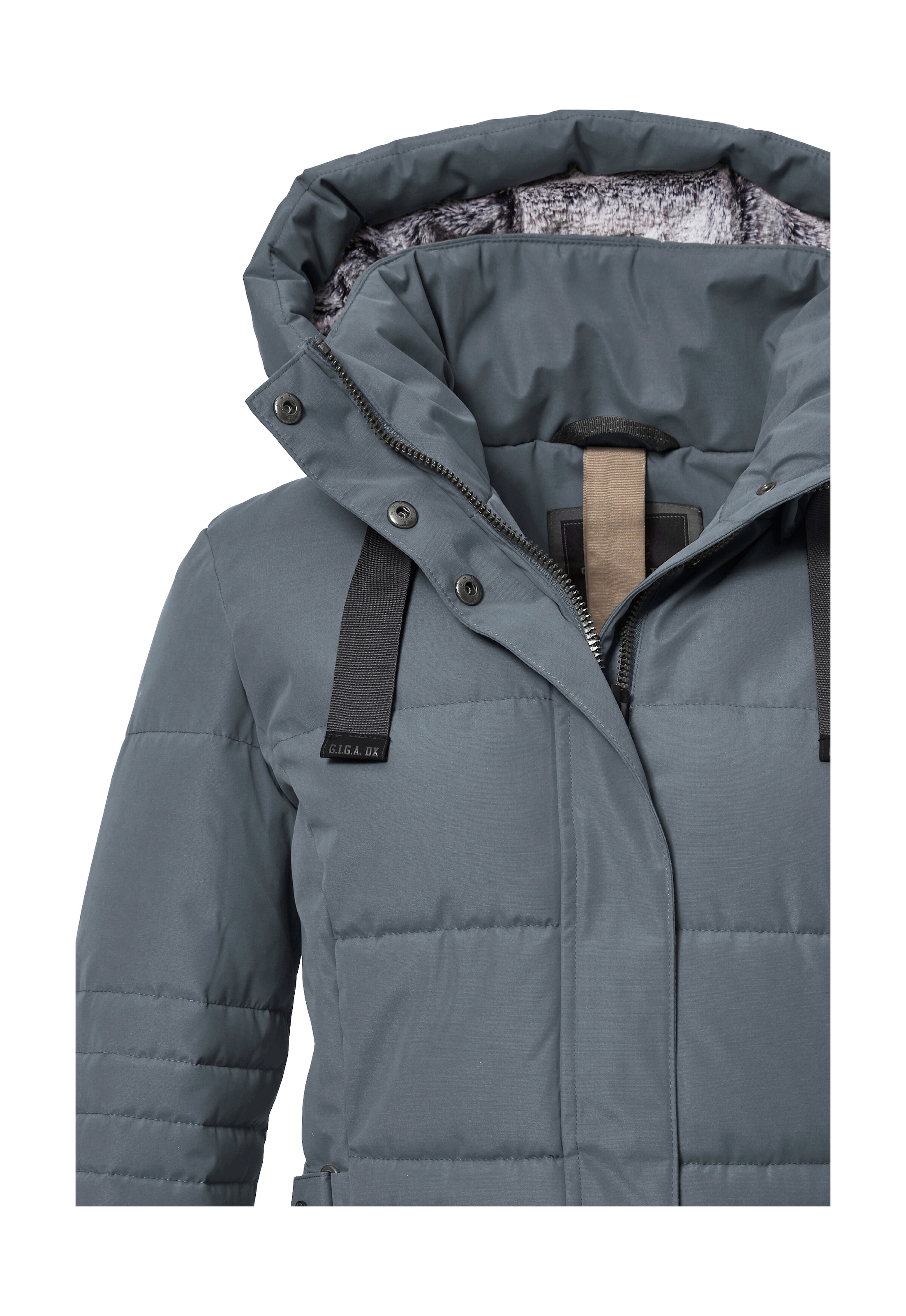 G.I.G.A. DX by killtec Veste matelassée »GW 25 WMN QLTD JCKT« veste d’hiver cintrée, déperlante, coupe-vent, capuche amovible