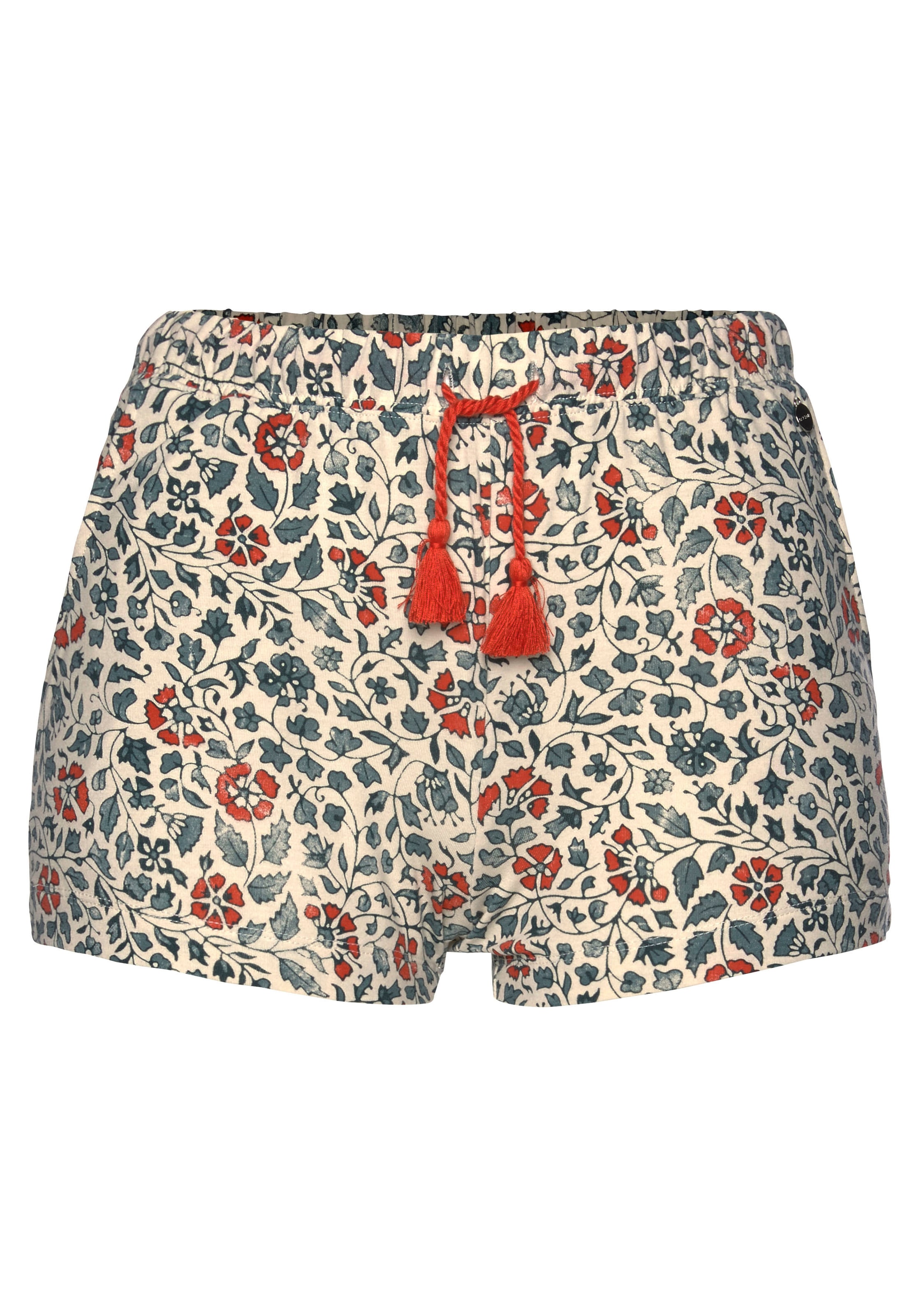 LASCANA Short de nuit  im Blumen Allover-Druck