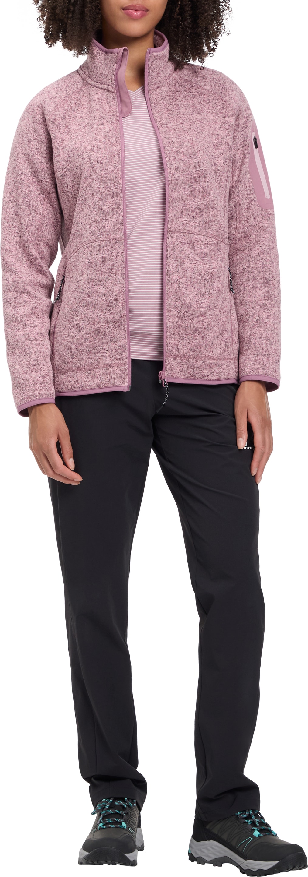 McKINLEY Fleecejacke »DA.-UNTERJACKE SKEENA WMS« für kühle Temperaturen, mit durchgehendem Reissverschluss
