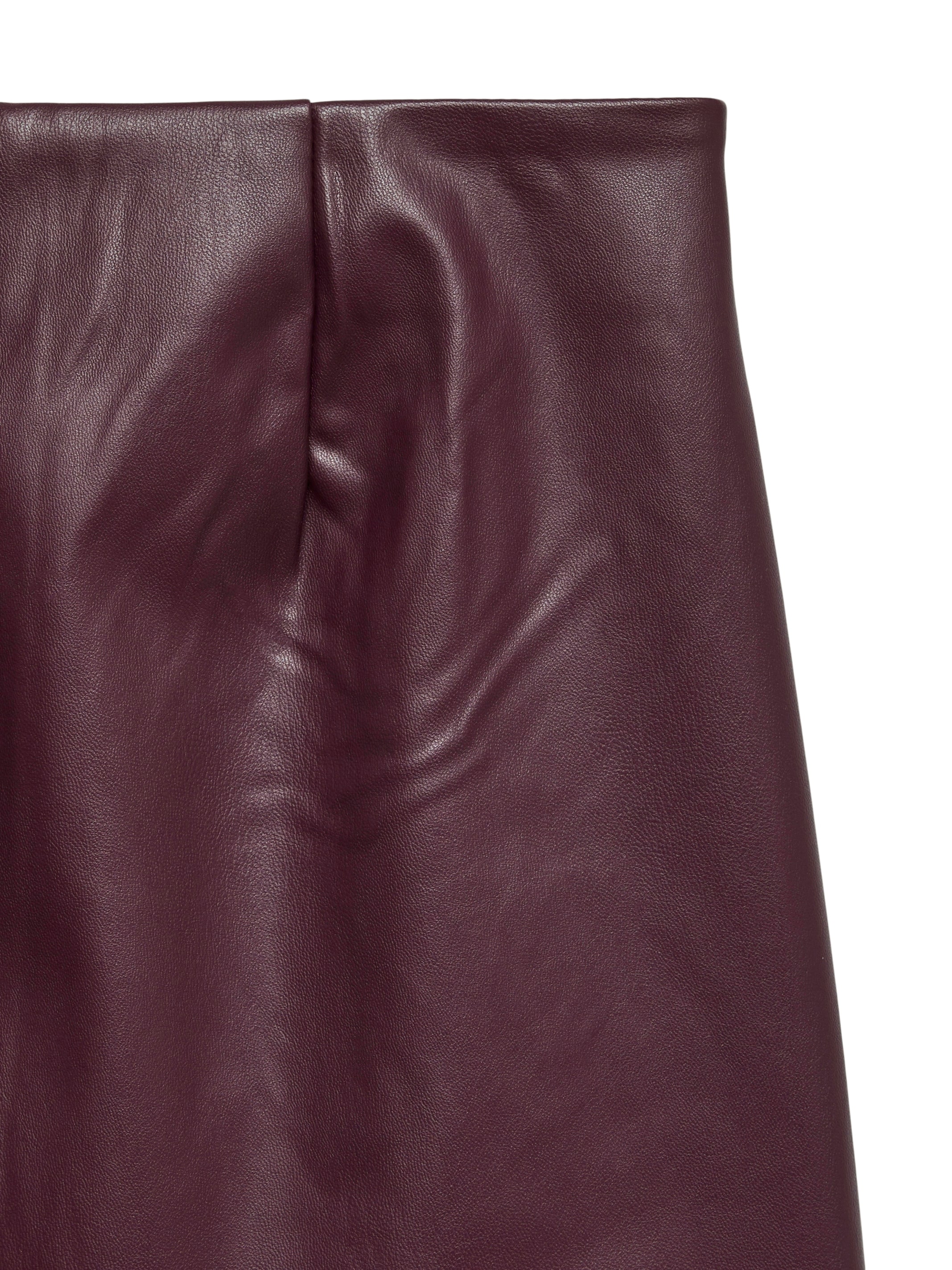 Vero Moda Jupe en similicuir »VMNELLY HR SHORT PL SKIRT NOOS« Imitation cuir, taille haute