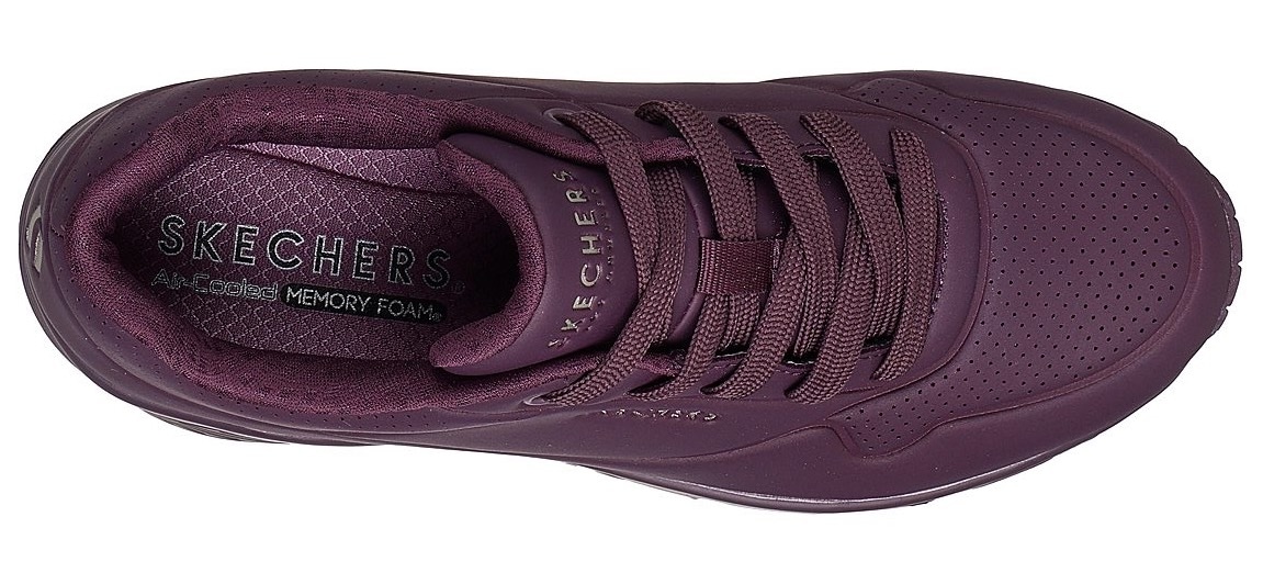 Skechers Baskets compensées »UNO STAND ON AIR«  chaussure de loisirs, chaussure basse, chaussure à lacets, semelle intérieure rembourrée douce