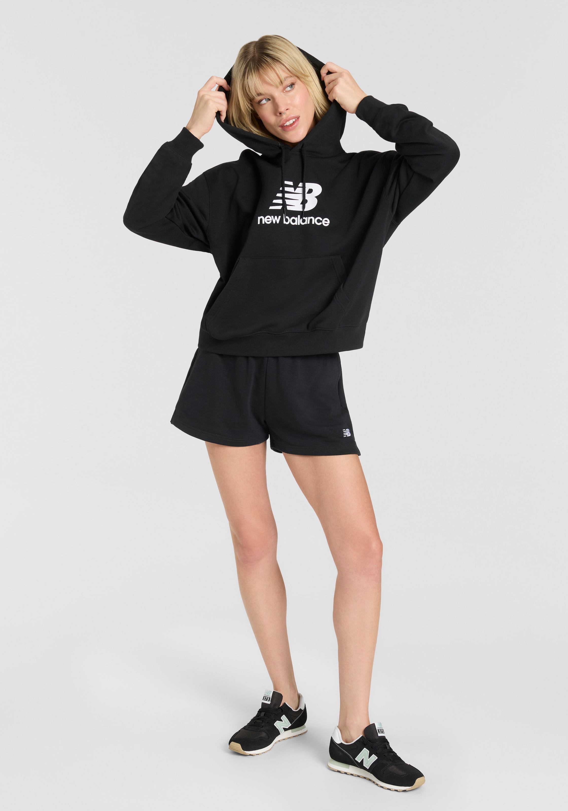 New Balance Kapuzensweatshirt »Sport Essentials French Terry Logo Hoodie«