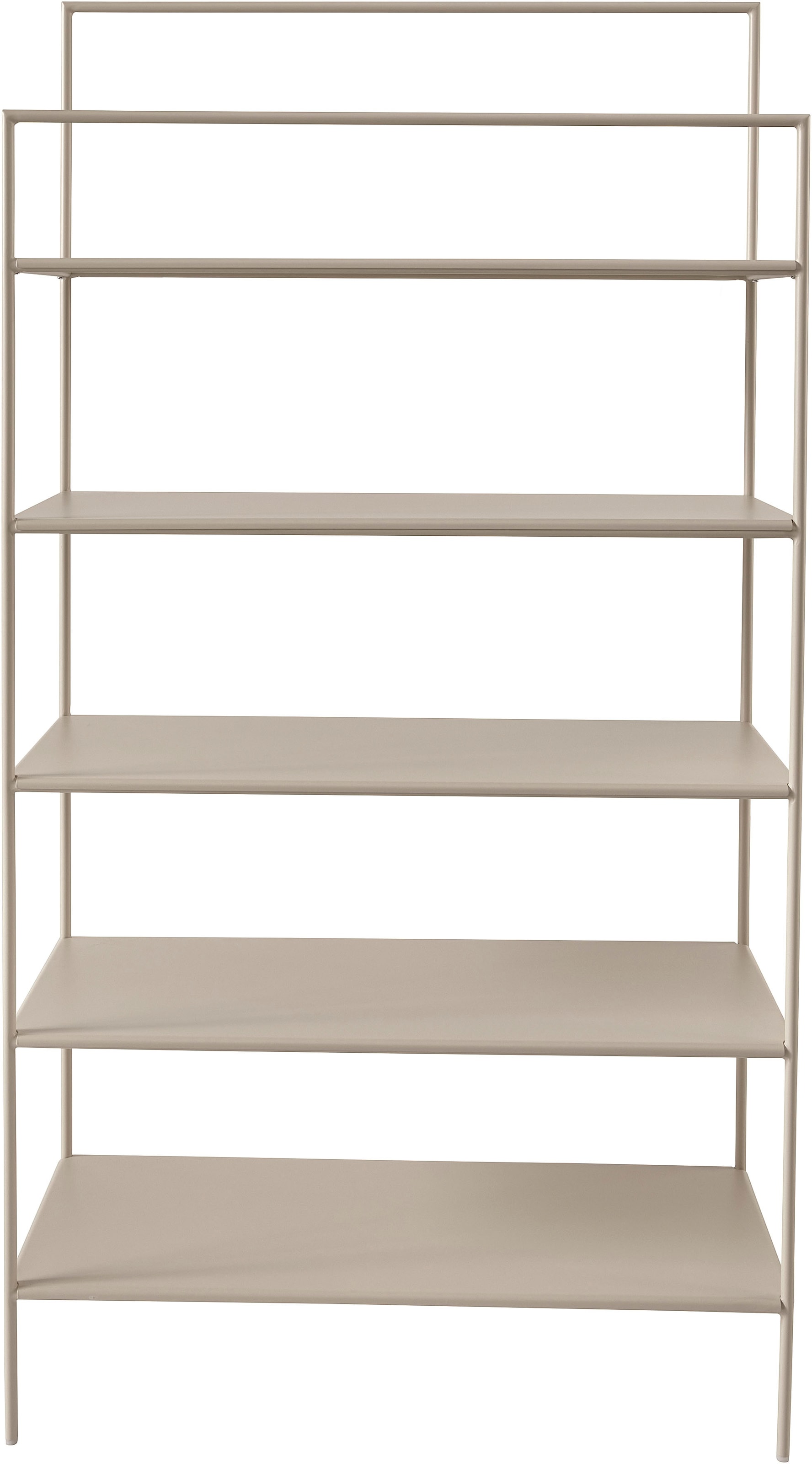 LeGer Home by Lena Gercke Mehrzweckregal »Alimo«, minimalistisches Design, Metallgestell, 4 Ablageflächen, Breite 80 cm