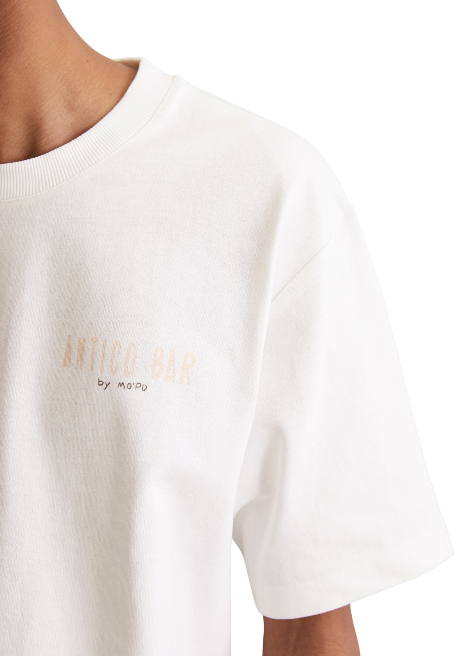 Marc O'Polo DENIM T-Shirt, mit grossem Rückenprint