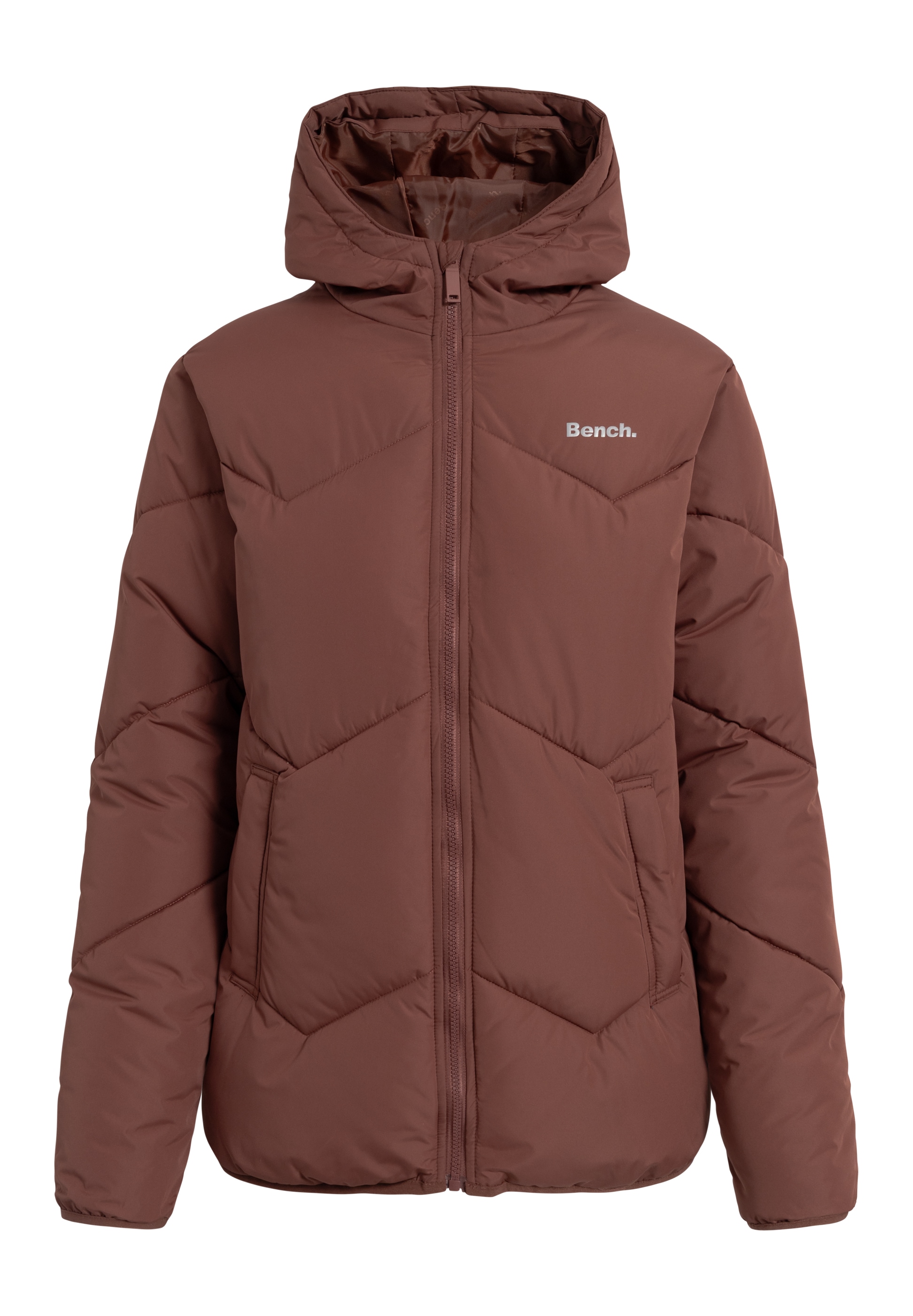 Bench. Veste matelassée »KRIYA« mit Kapuze leichte Winterjacke mit hoher Wärmeleistung und Zick Zack Steppung