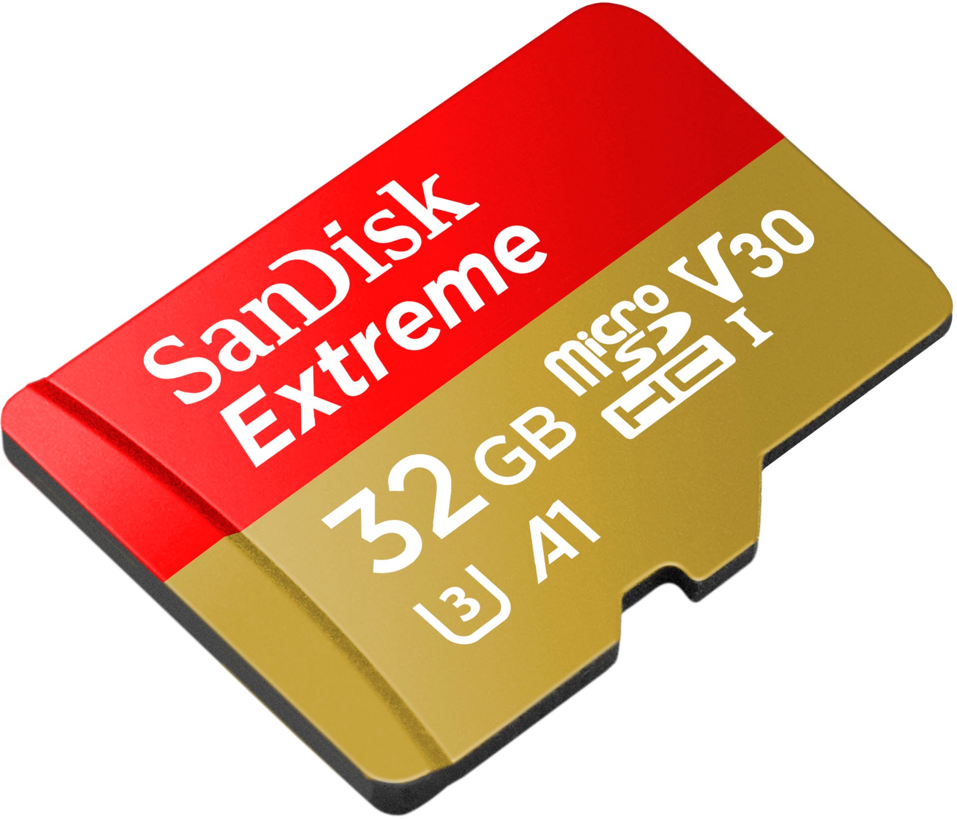 Sandisk Speicherkarte »Extreme microSDHC«, (UHS Class 3 100 MB/s Lesegeschwindigkeit), SD-Adapter, Rescue Pro Deluxe