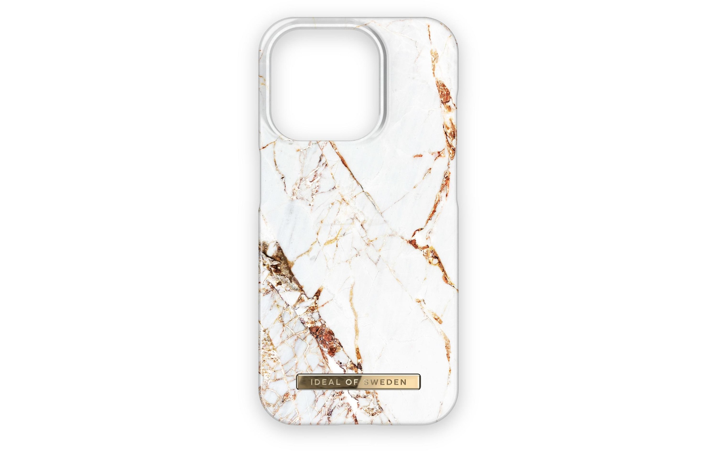 iDeal of Sweden Smartphone-Hülle »Carrara Goldfarben iPhone iPhone 15 Pro«