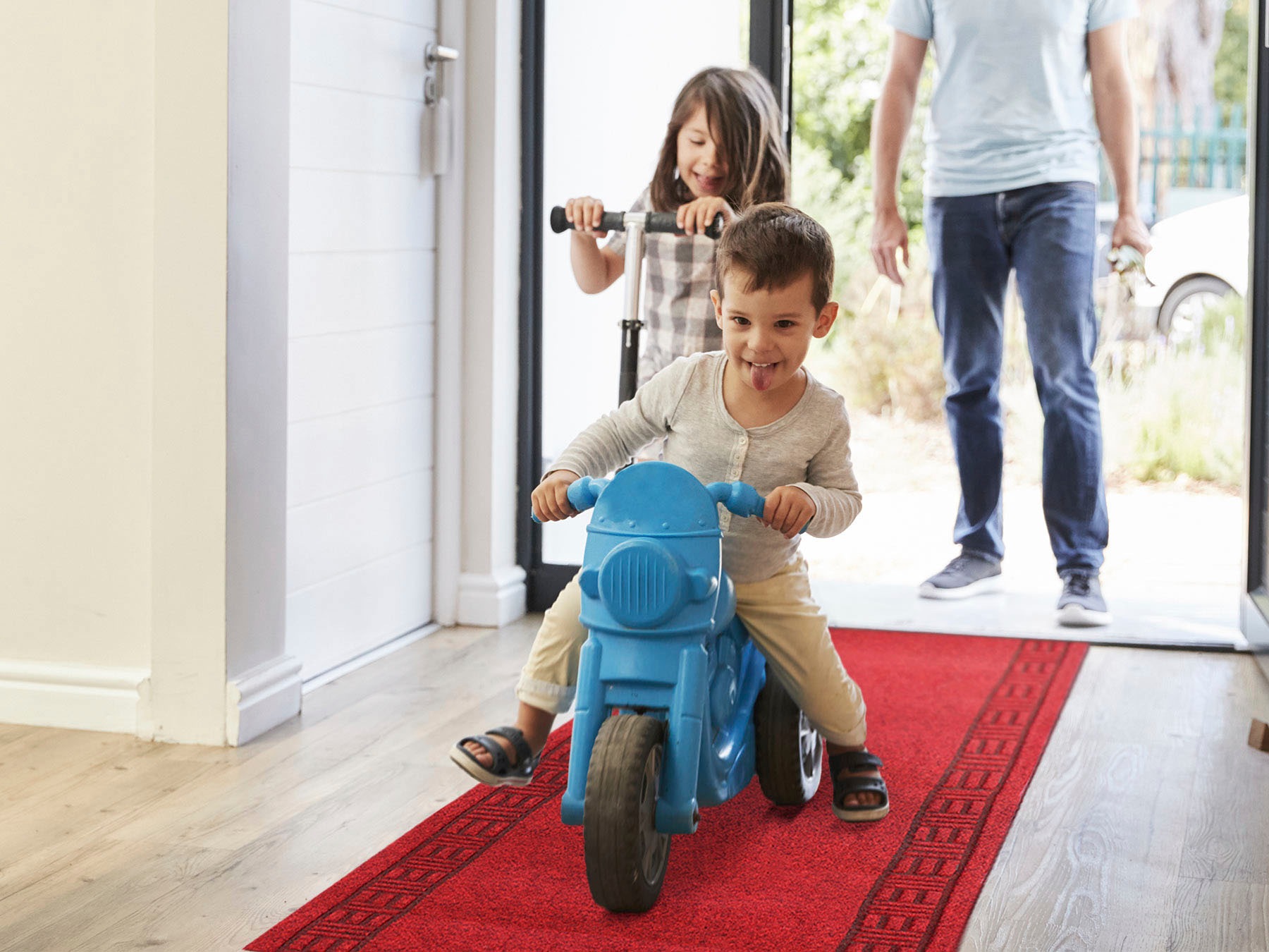 Image of Primaflor-Ideen in Textil Läufer »PRIMAVERA«, rechteckig, 8 mm Höhe, Schmutzfangläufer, Schmutzfangteppich, Schmutzmatte, rutschhemmend, waschbar, ideal in Diele & Flur bei Ackermann Versand Schweiz