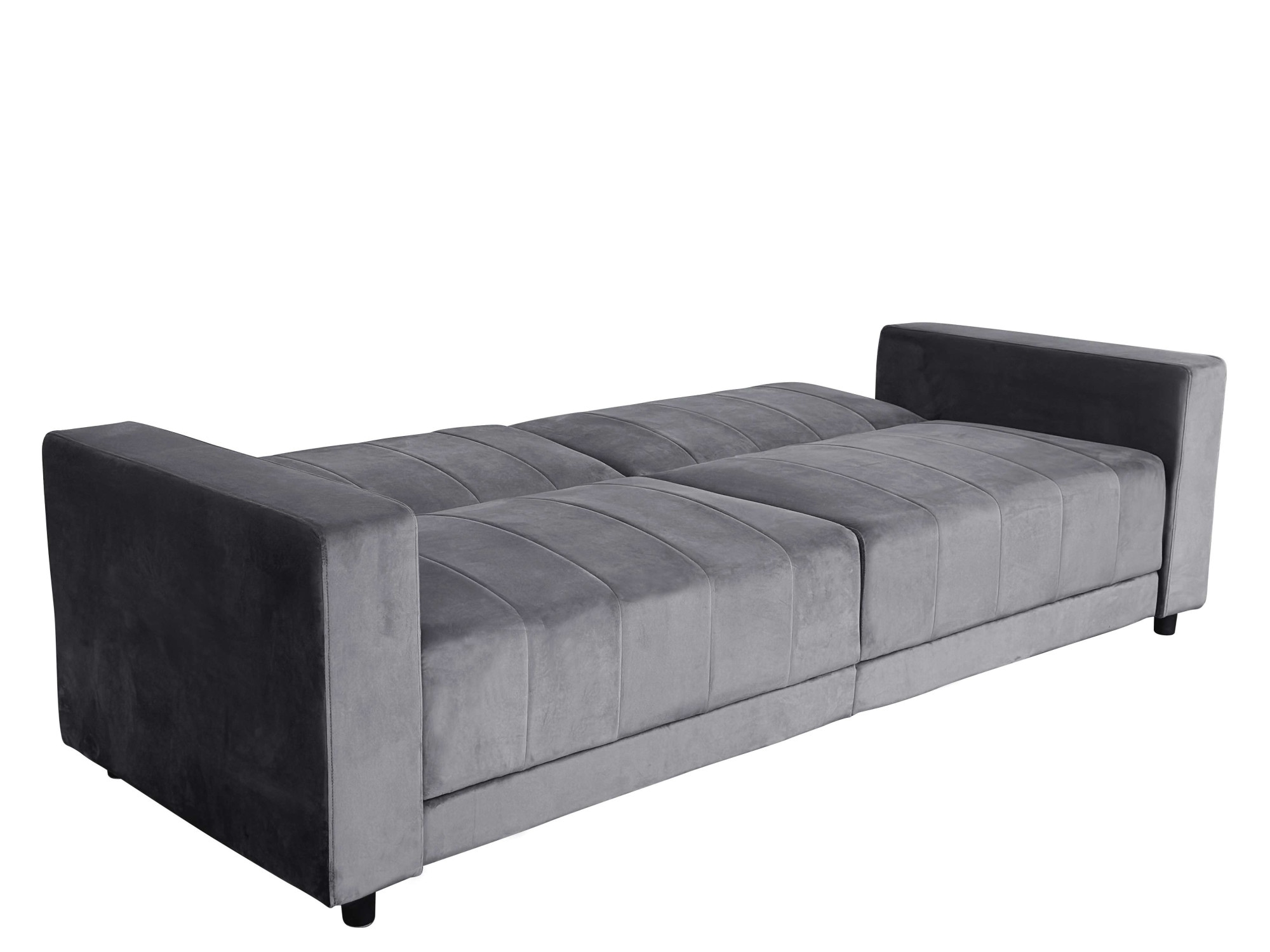 Dorel Home 3-Sitzer »Allie II Schlafsofa 225 cm«, Bett-Funktion (108/190cm), Rückenlehne 2-teilig, mit Steppung