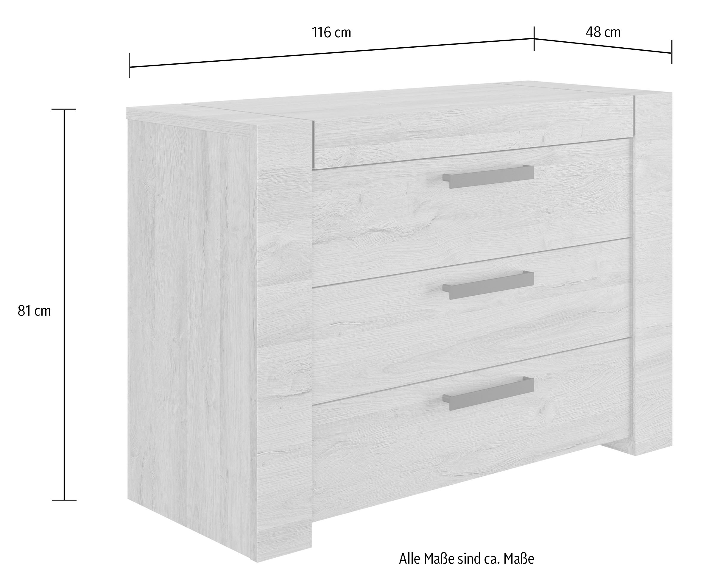 Gami Schlafzimmer-Set »Sofia«, (4 tlg.)