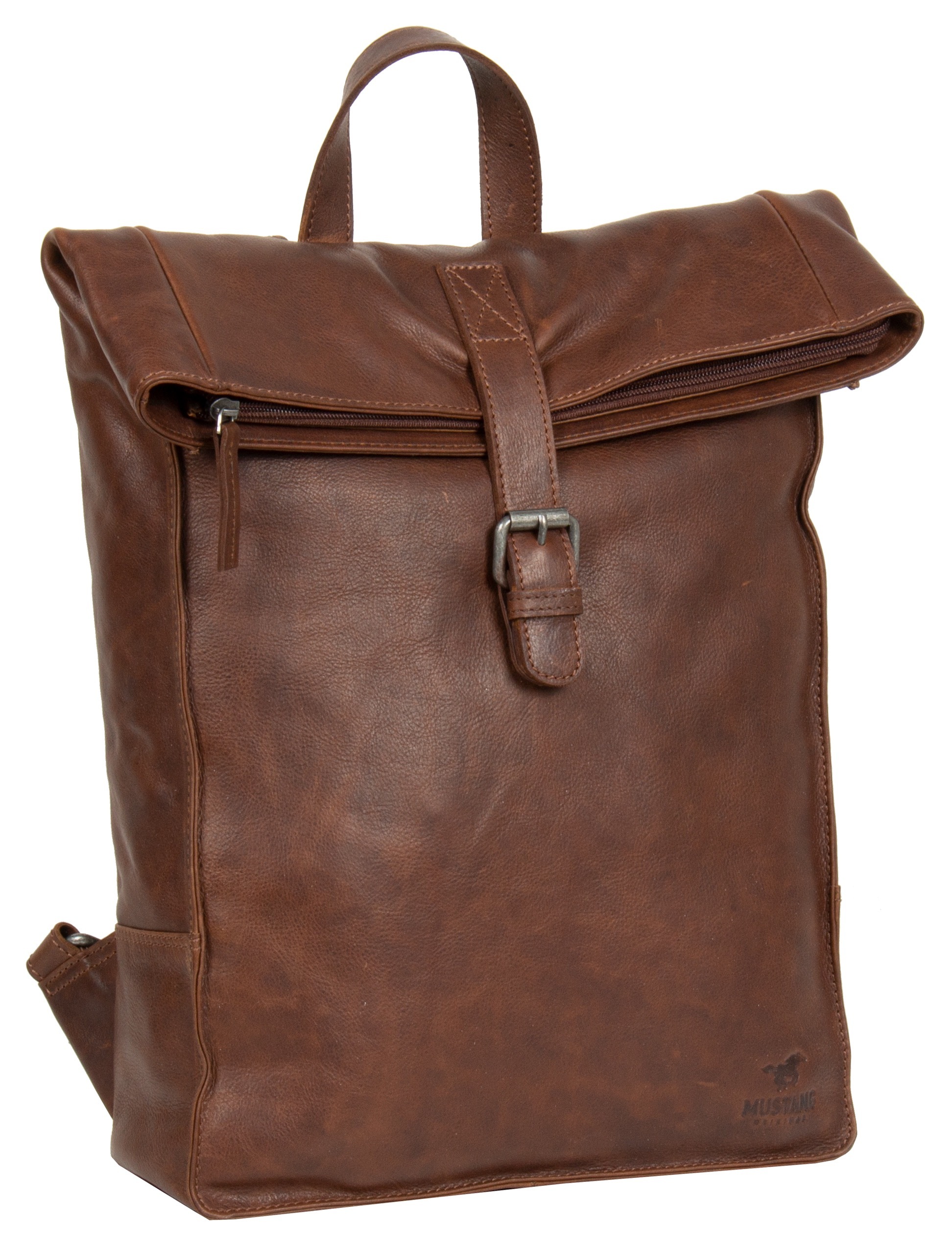 Image of MUSTANG Cityrucksack »Memphis backpack flap«, aus hochwertigem Leder bei Ackermann Versand Schweiz